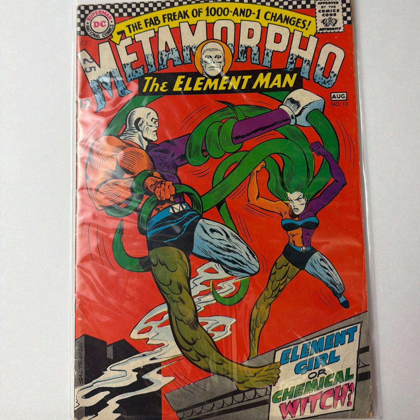 Metamorphos The Element Man #13 (VG+)