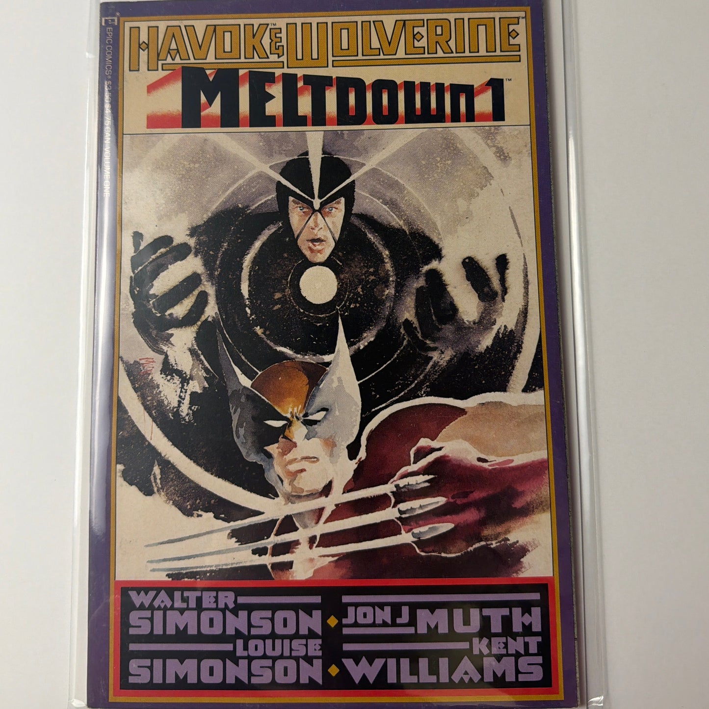 Havok and Wolverine Meltdown #1