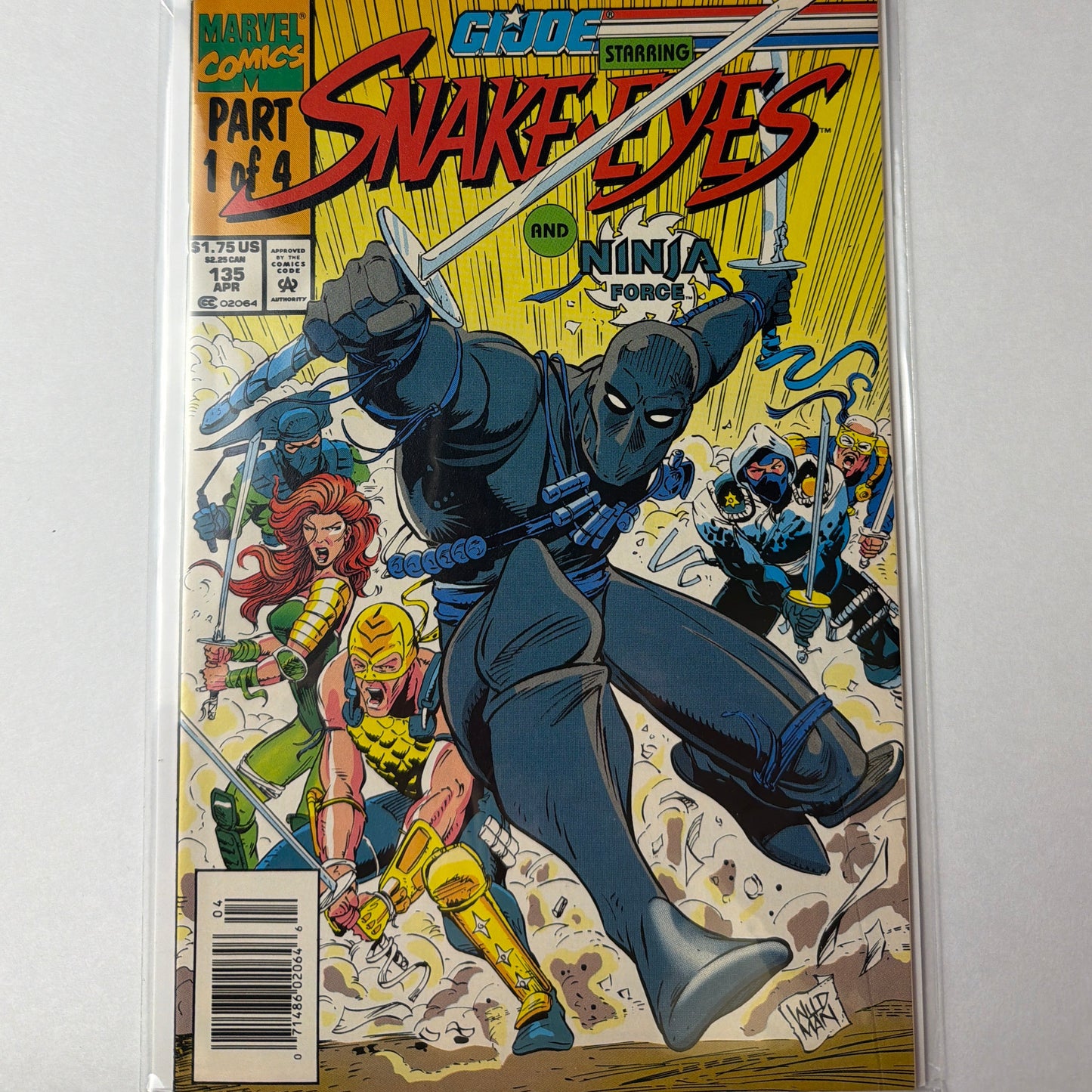 G.I.Joe Starring Snake-Eyes and Ninja Force #135 (VF)