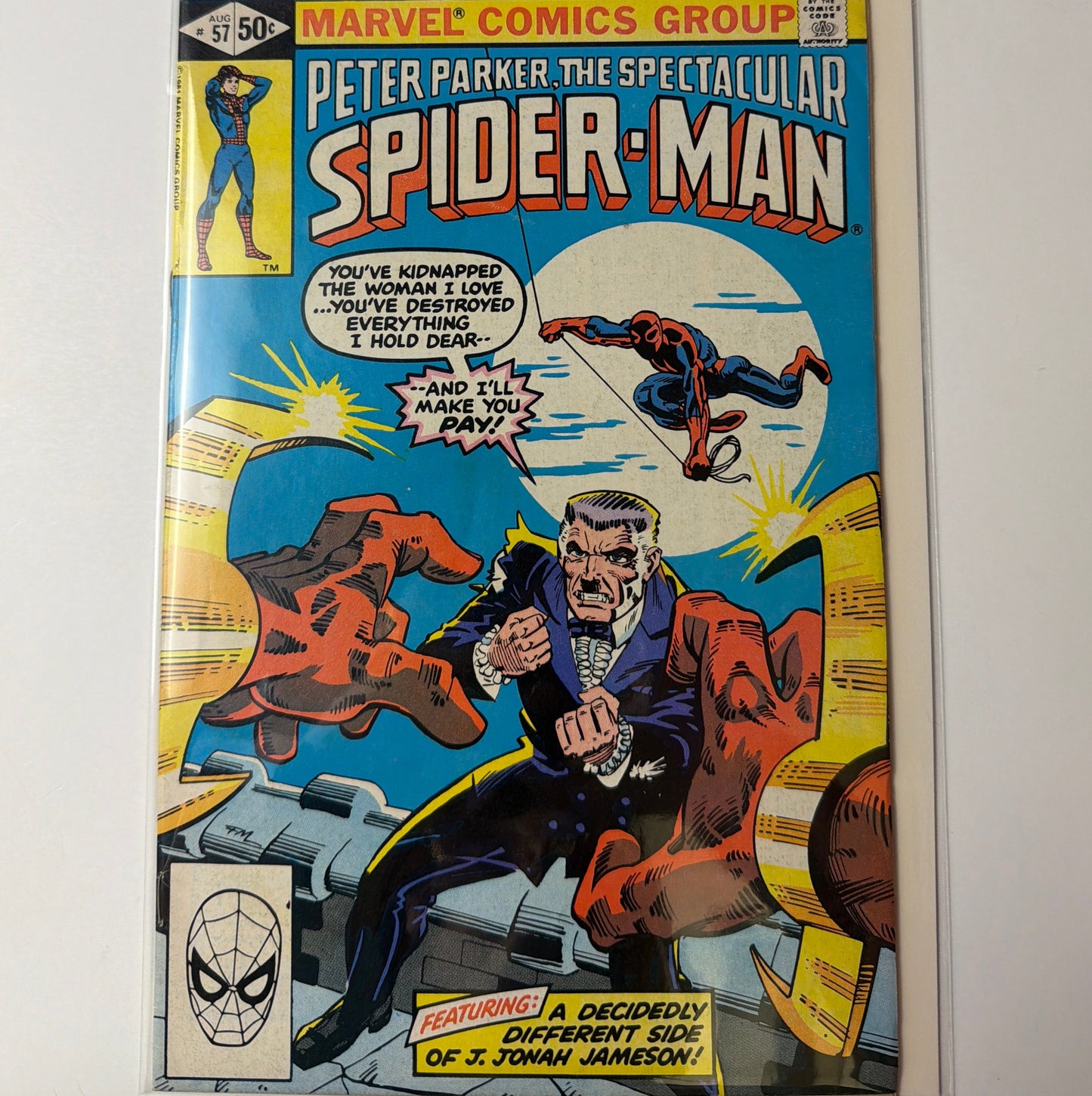 Peter Parker, The Spectacular Spider-Man #57