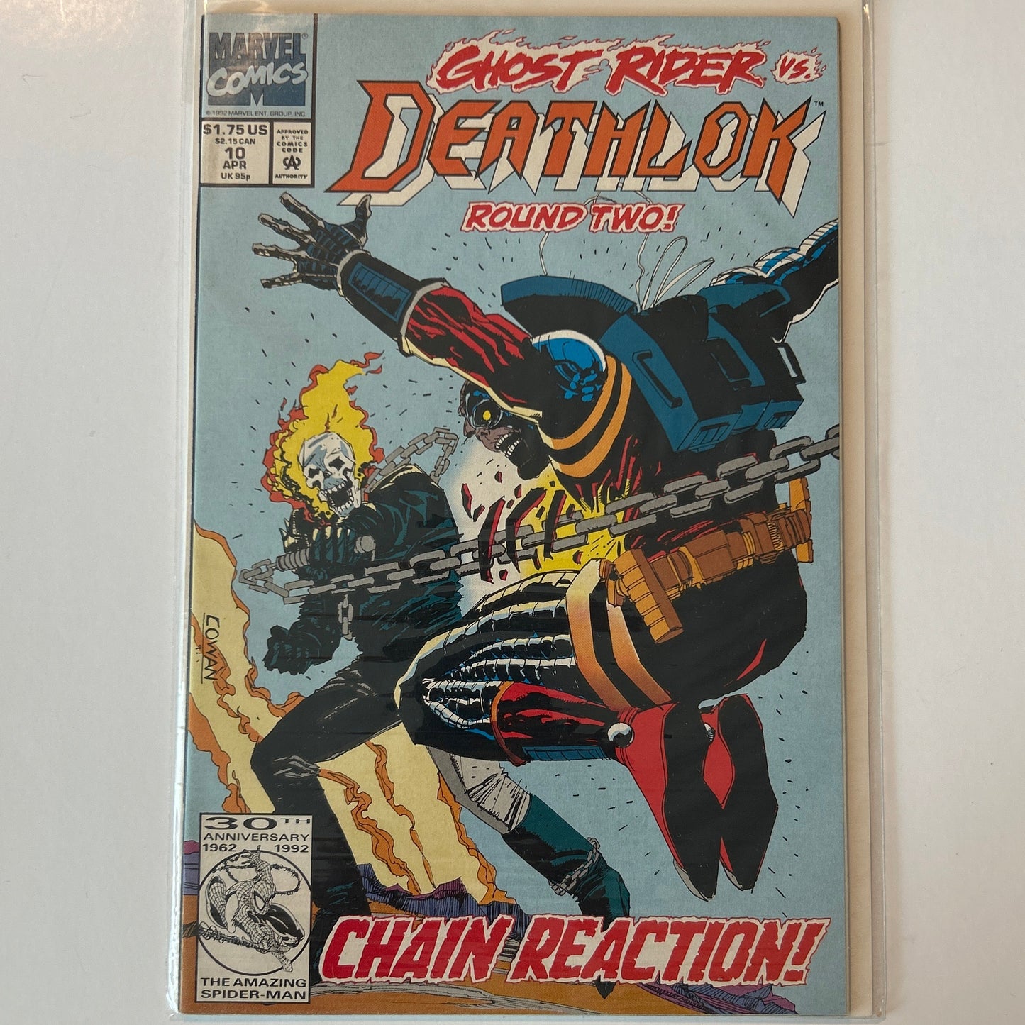 Ghost Rider vs Deathlok #10