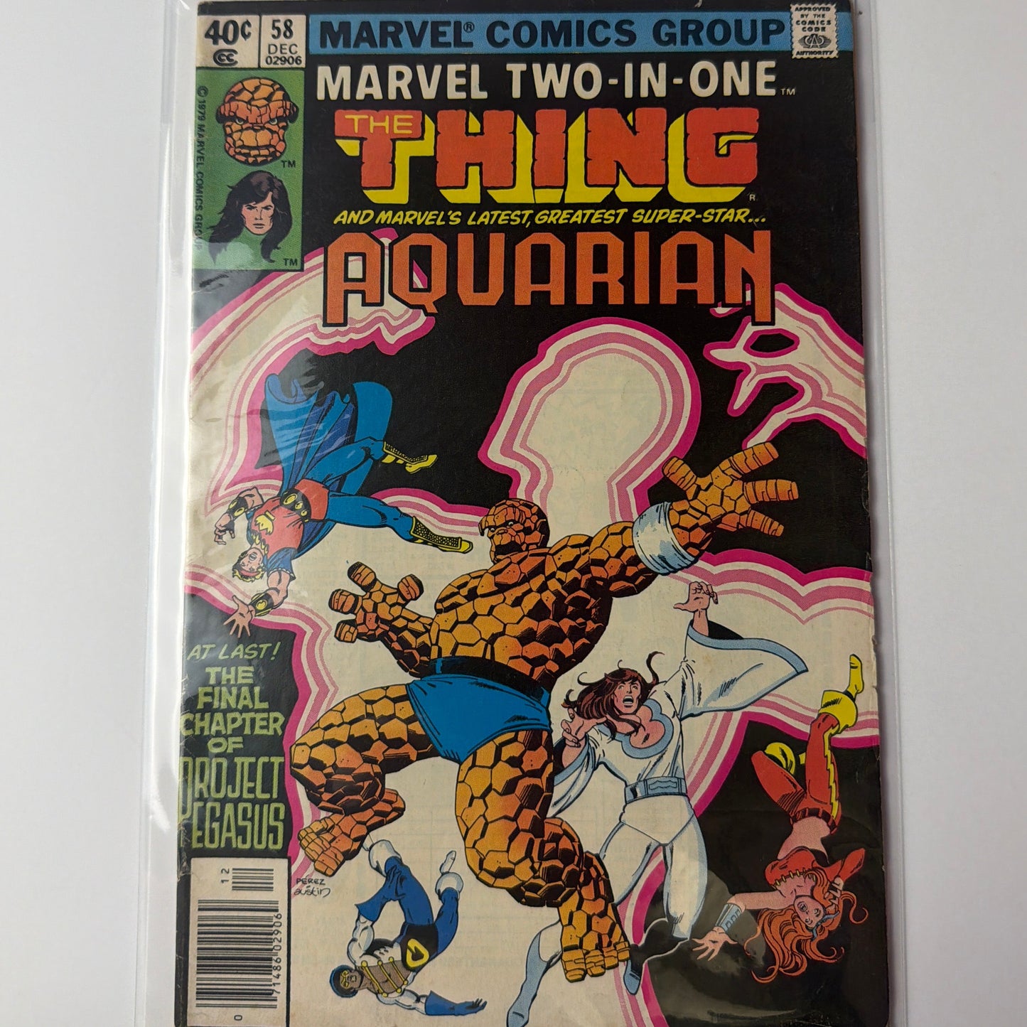 Marvel Two-in-One The Thing and Aquarian #58