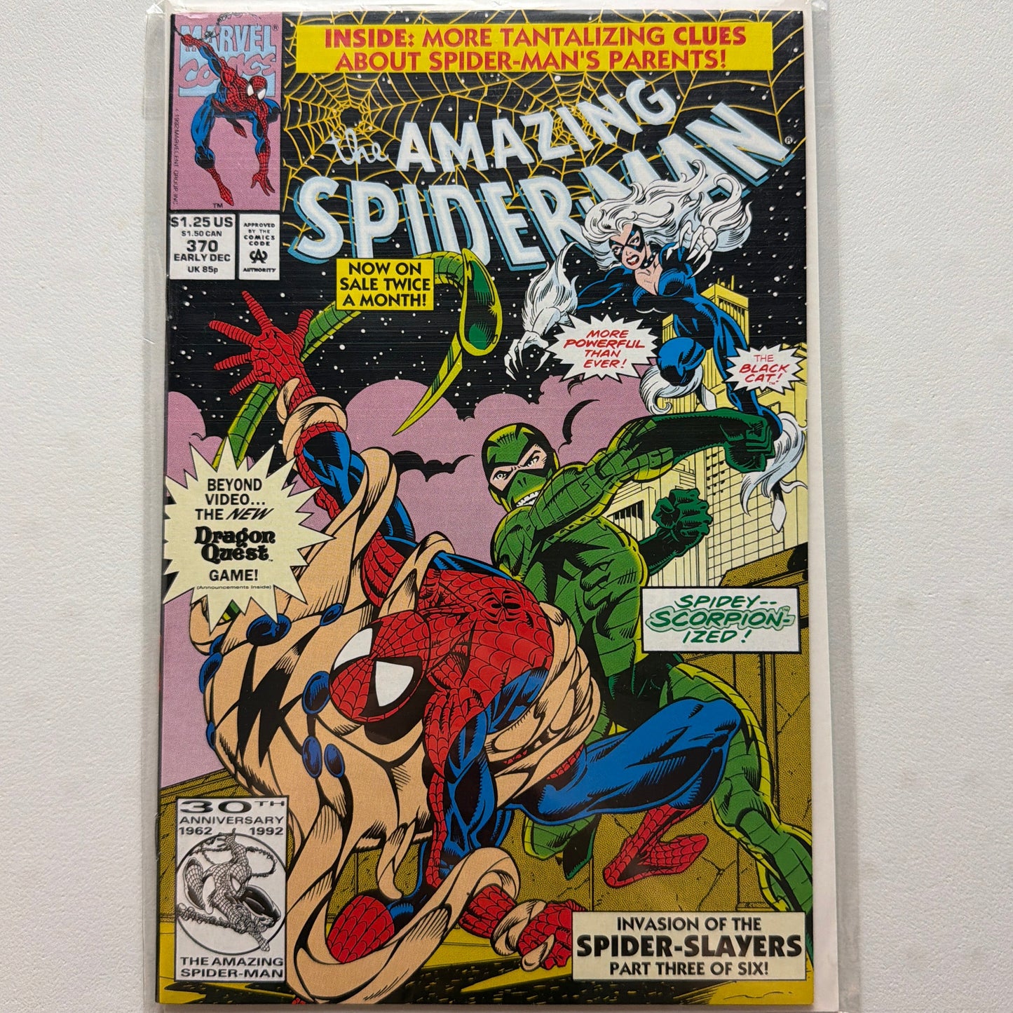 The Amazing Spider-Man #370 (NM-)