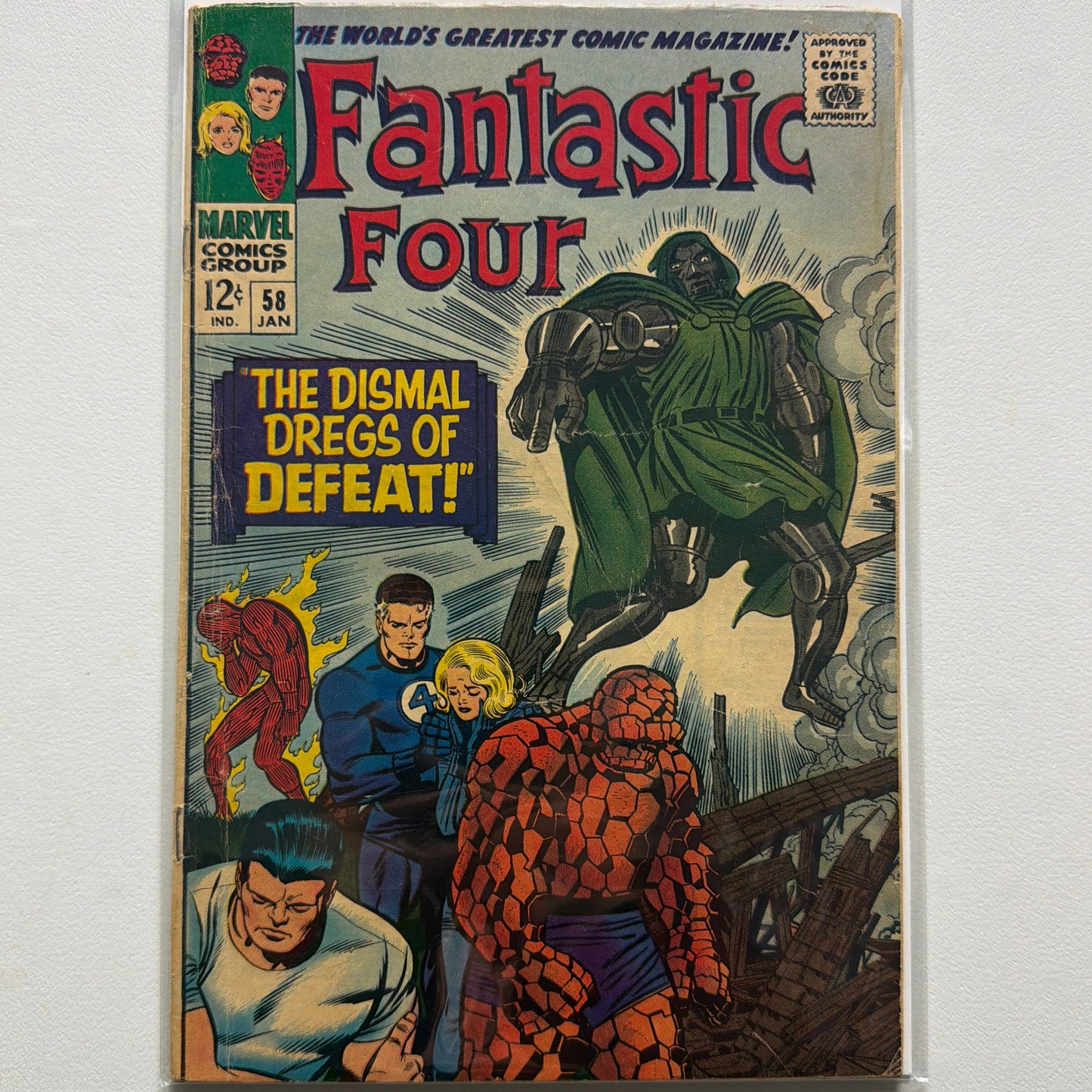 Fantastic Four #58 (VG+)