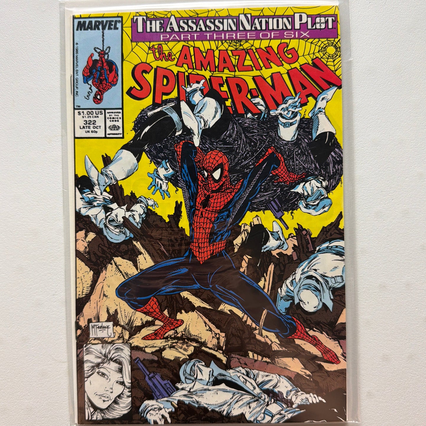 The Amazing Spider-Man #322 (NM-)