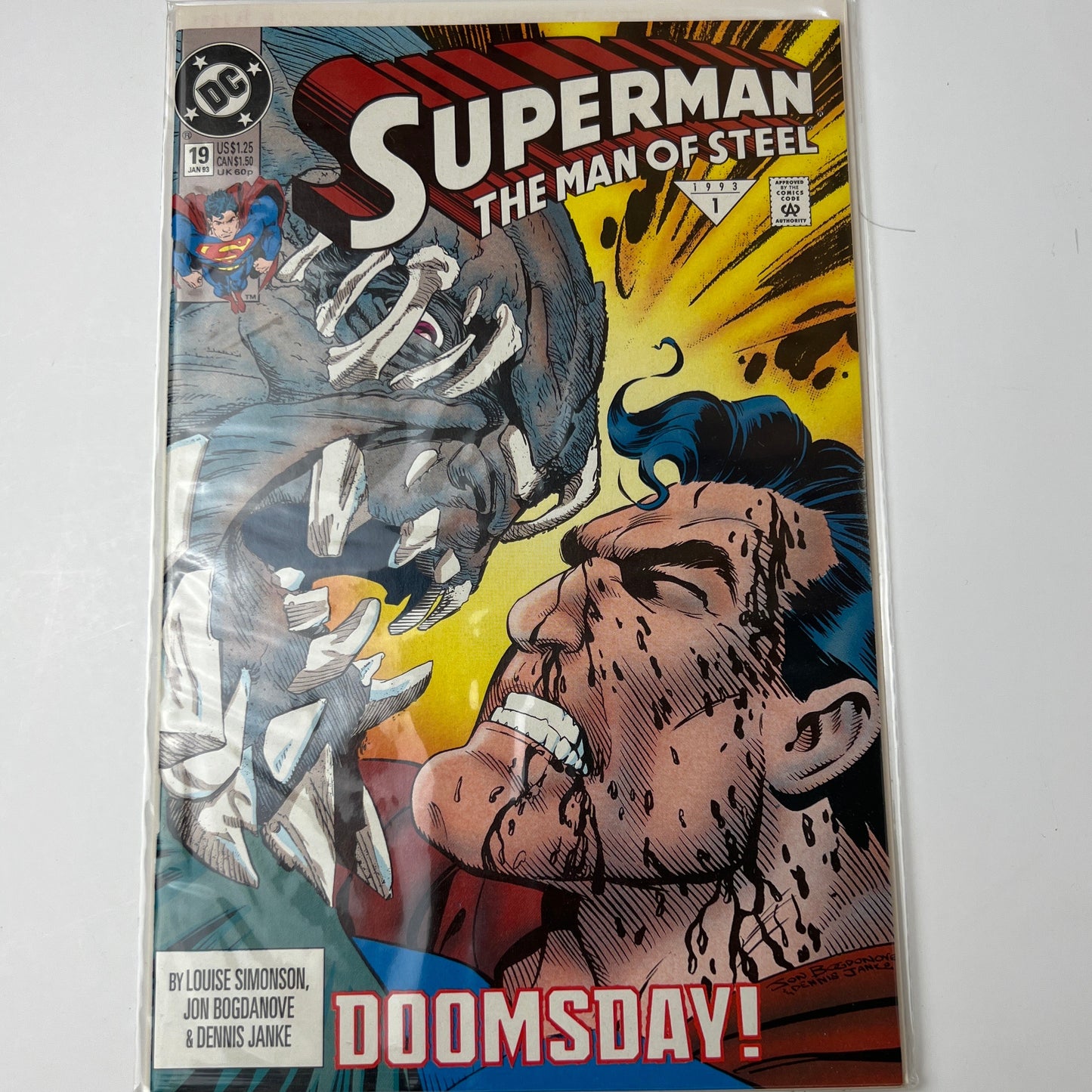 Superman the man of steel #19