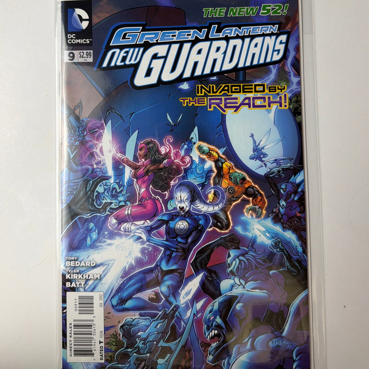 Green Lantern New Guardians #9