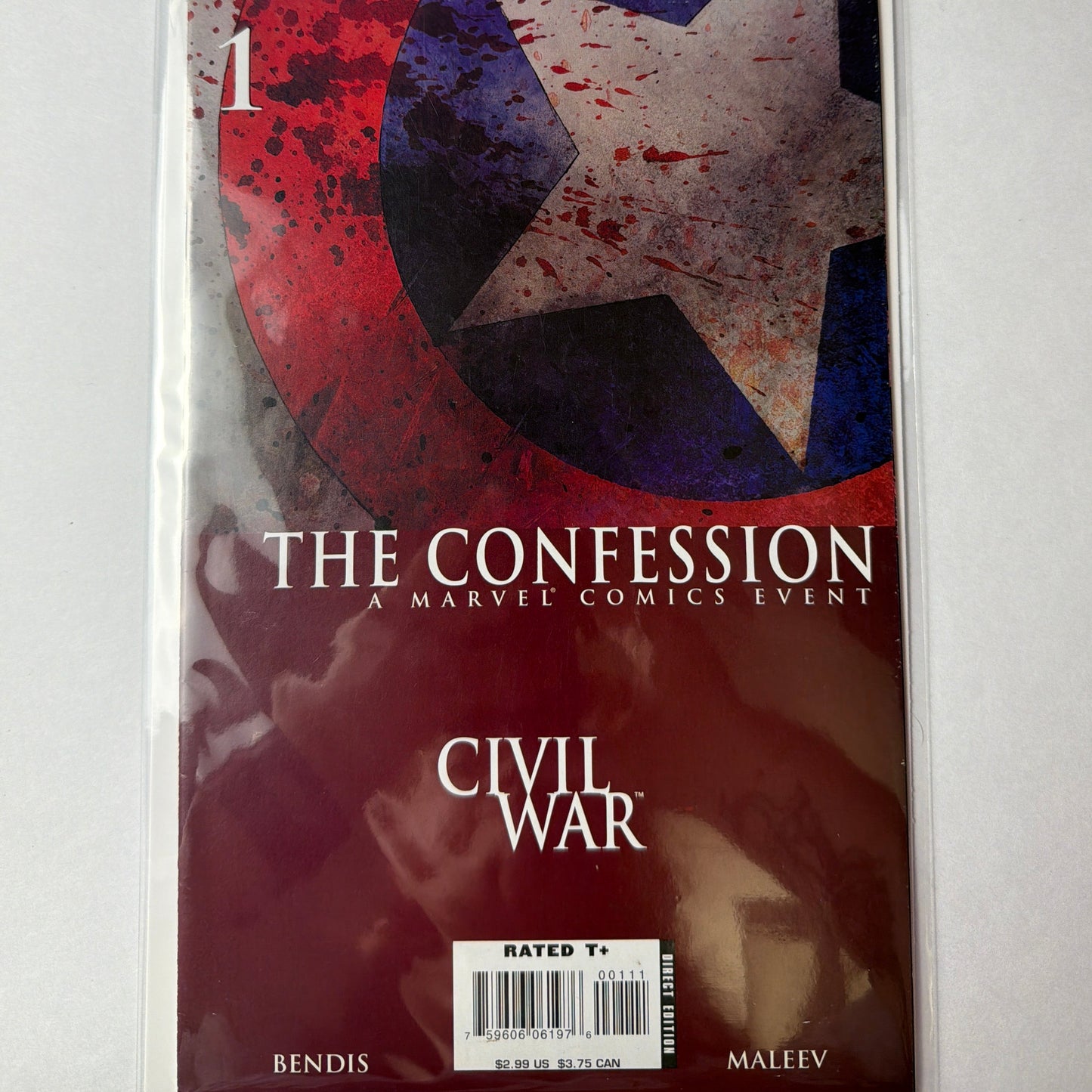 The Confession: Civil War #1