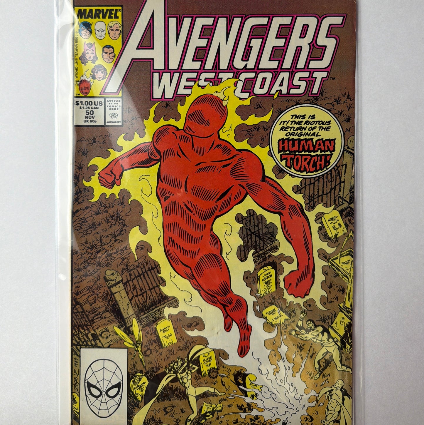 Avengers West Coast #50