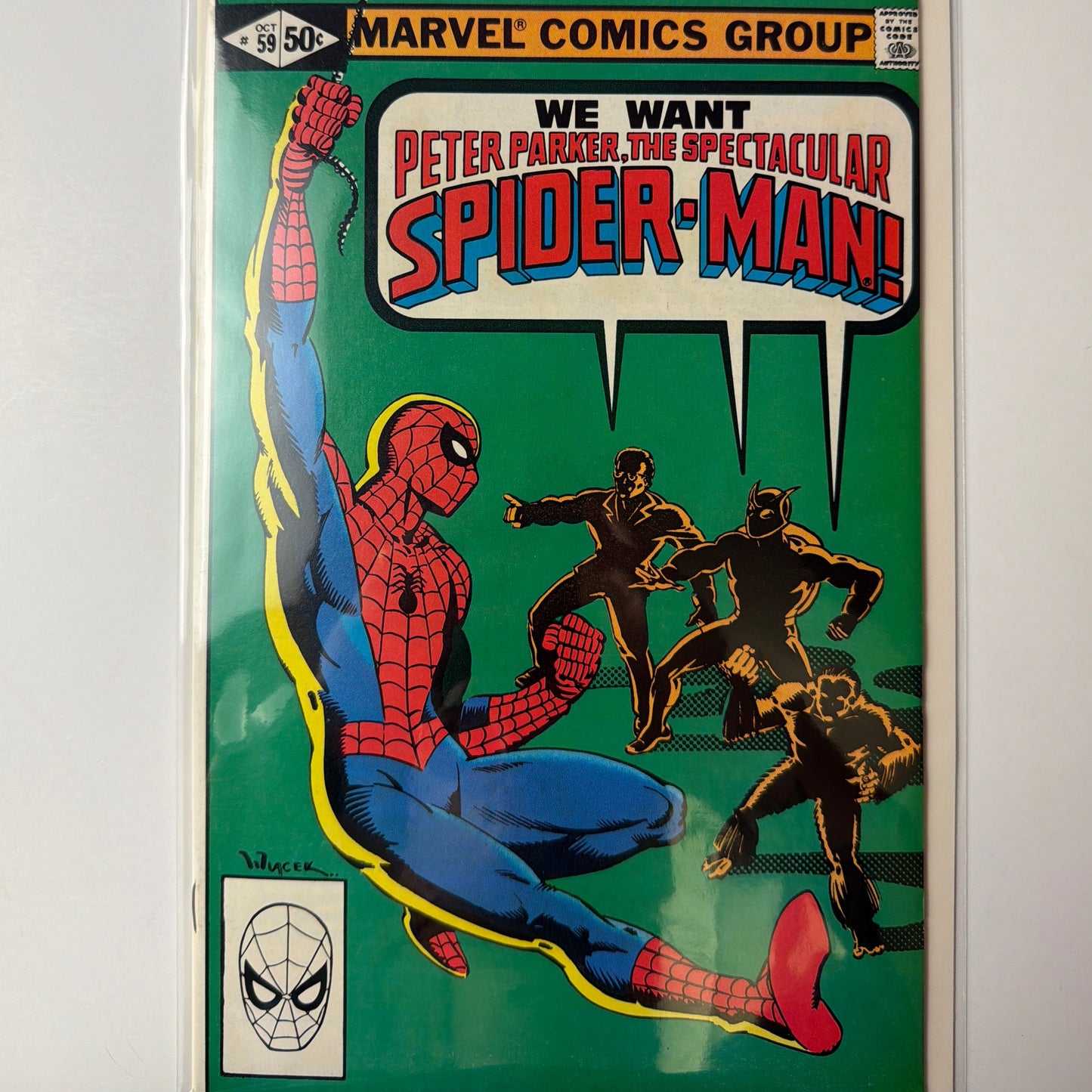 Peter Parker, The Spectacular Spider-Man #59