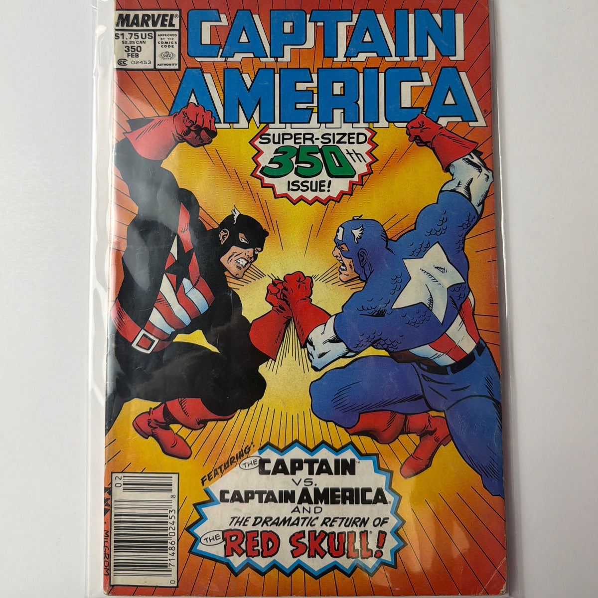 Captain America #350
