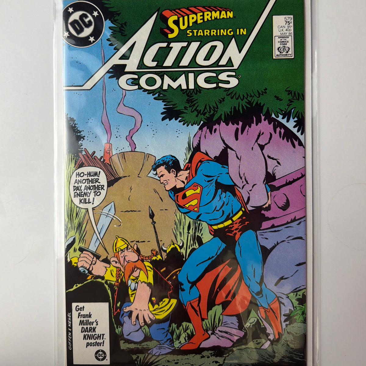Superman Starring in Action Comics #579