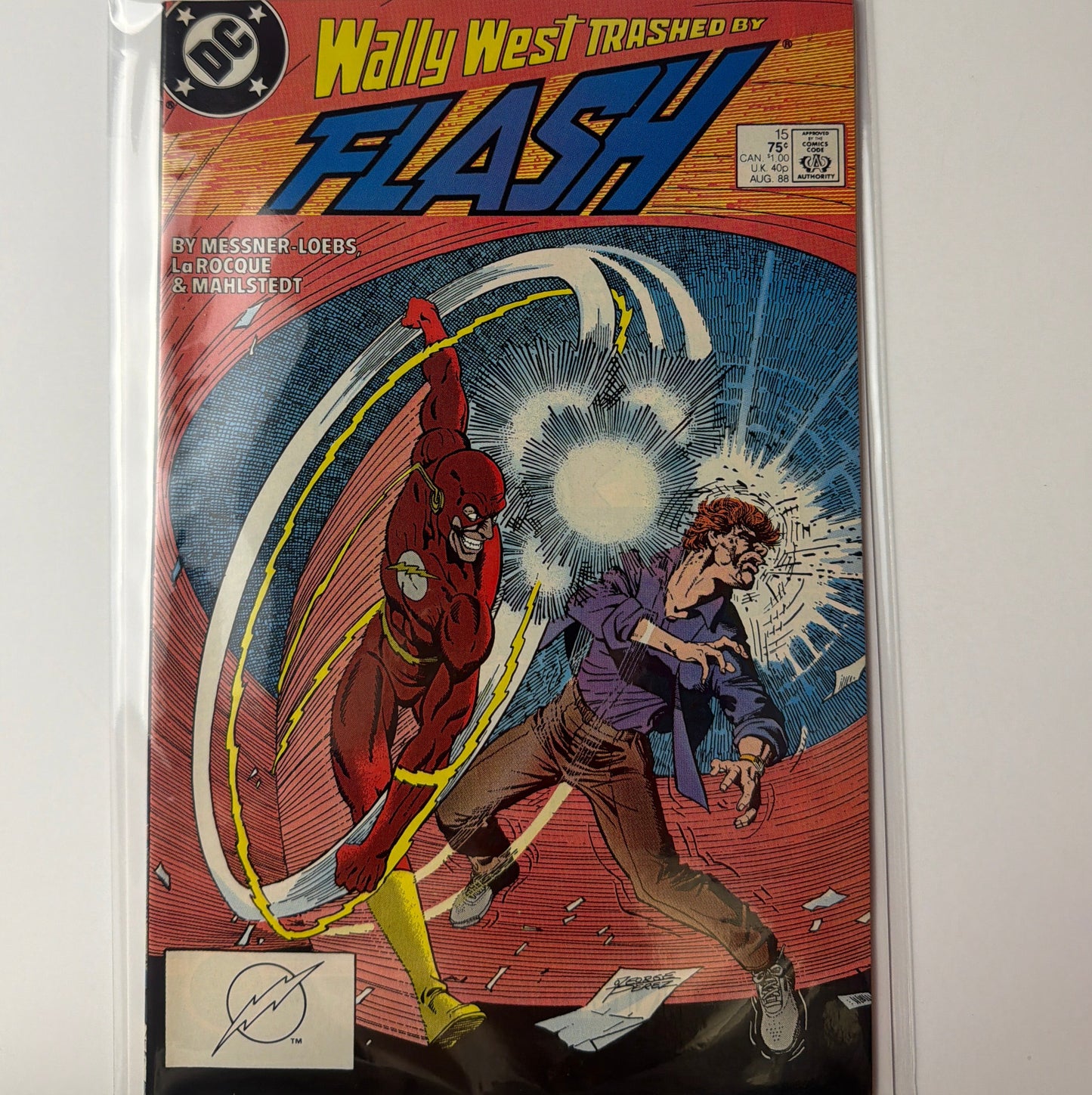 Wally West Trashed by Flash #15