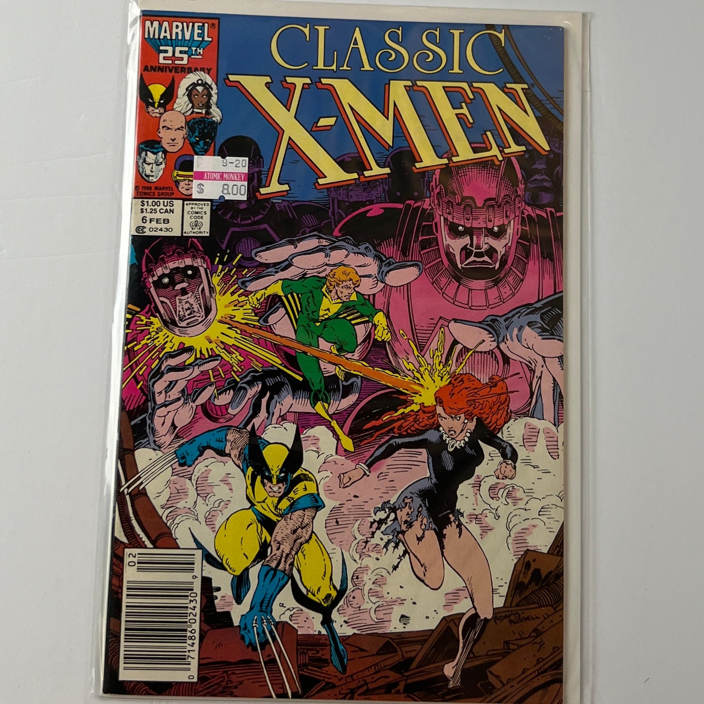 Classic X-men #6