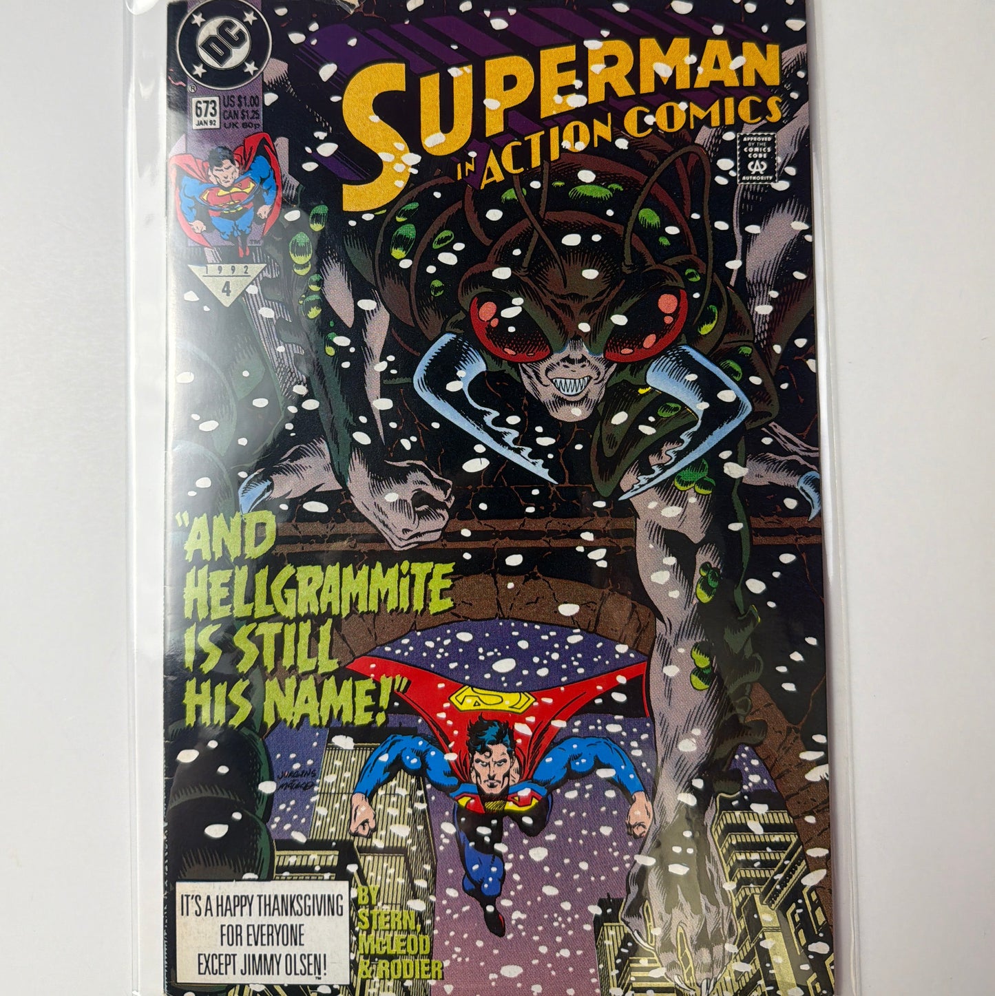 Superman in Action Comics #673