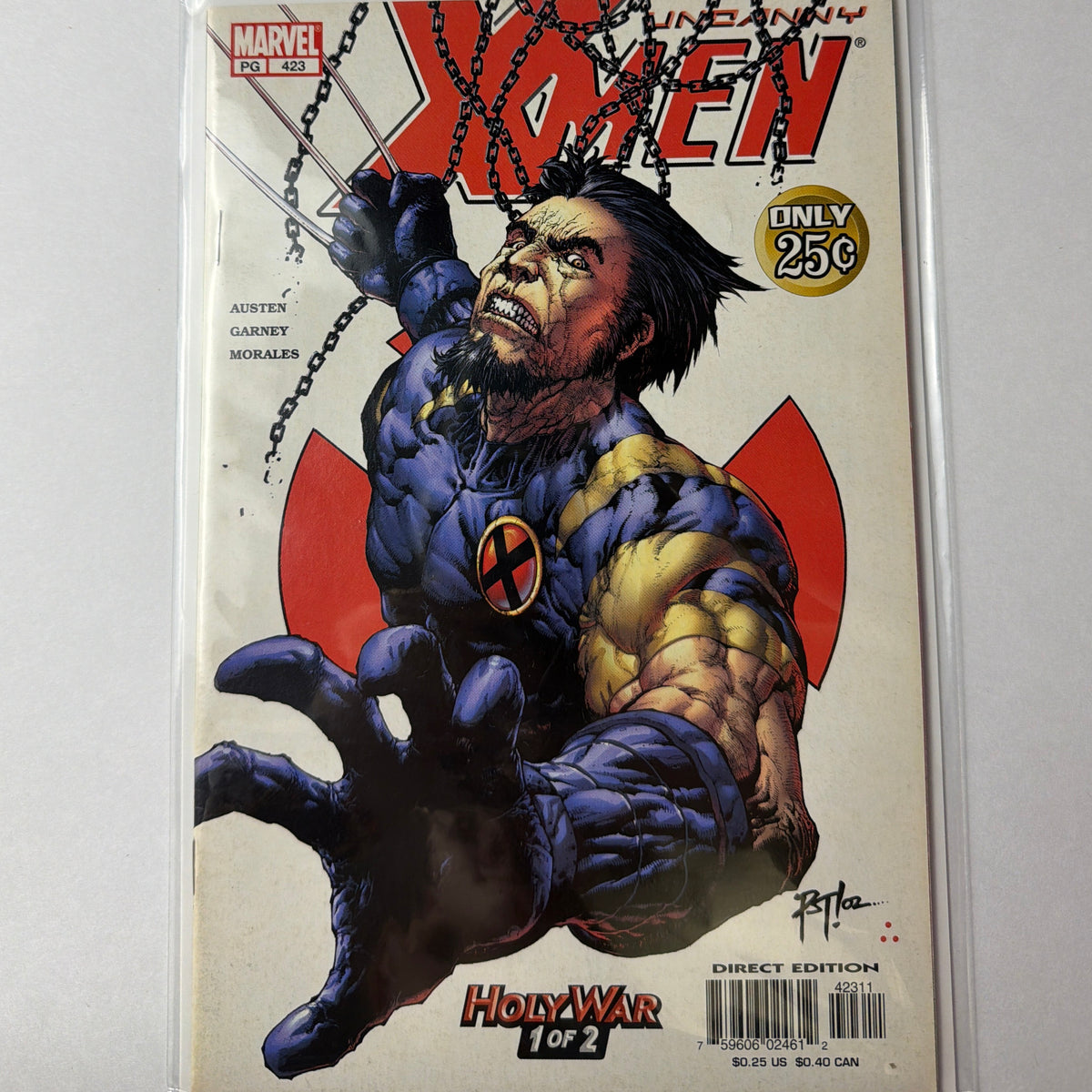 Uncanny X-Men #423 (VF-)