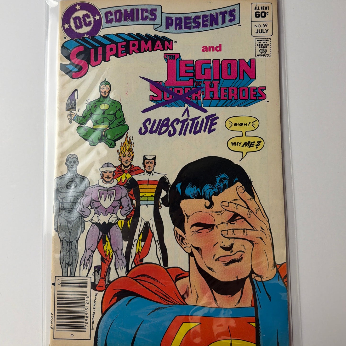 Superman and the Legion of Substitute Heroes #59