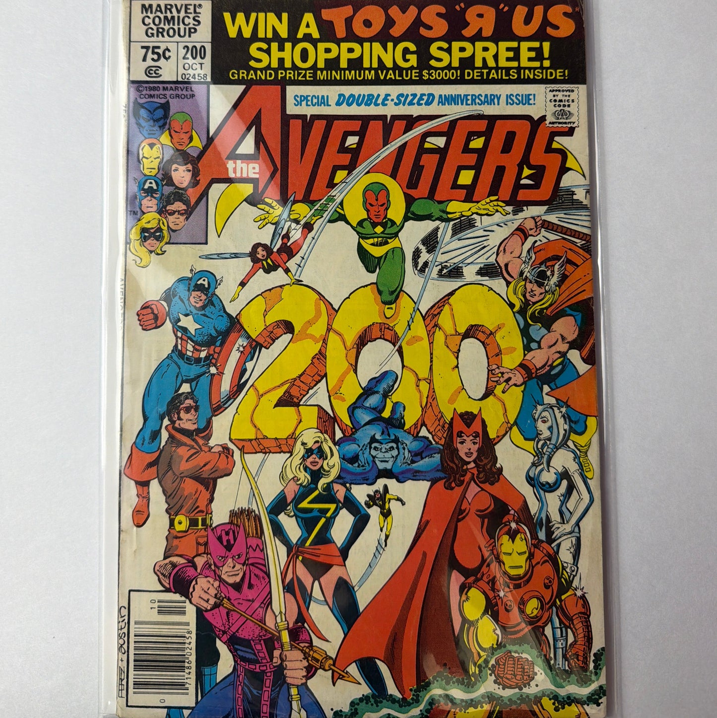 Earths Mightiest Heroes The Avengers #200