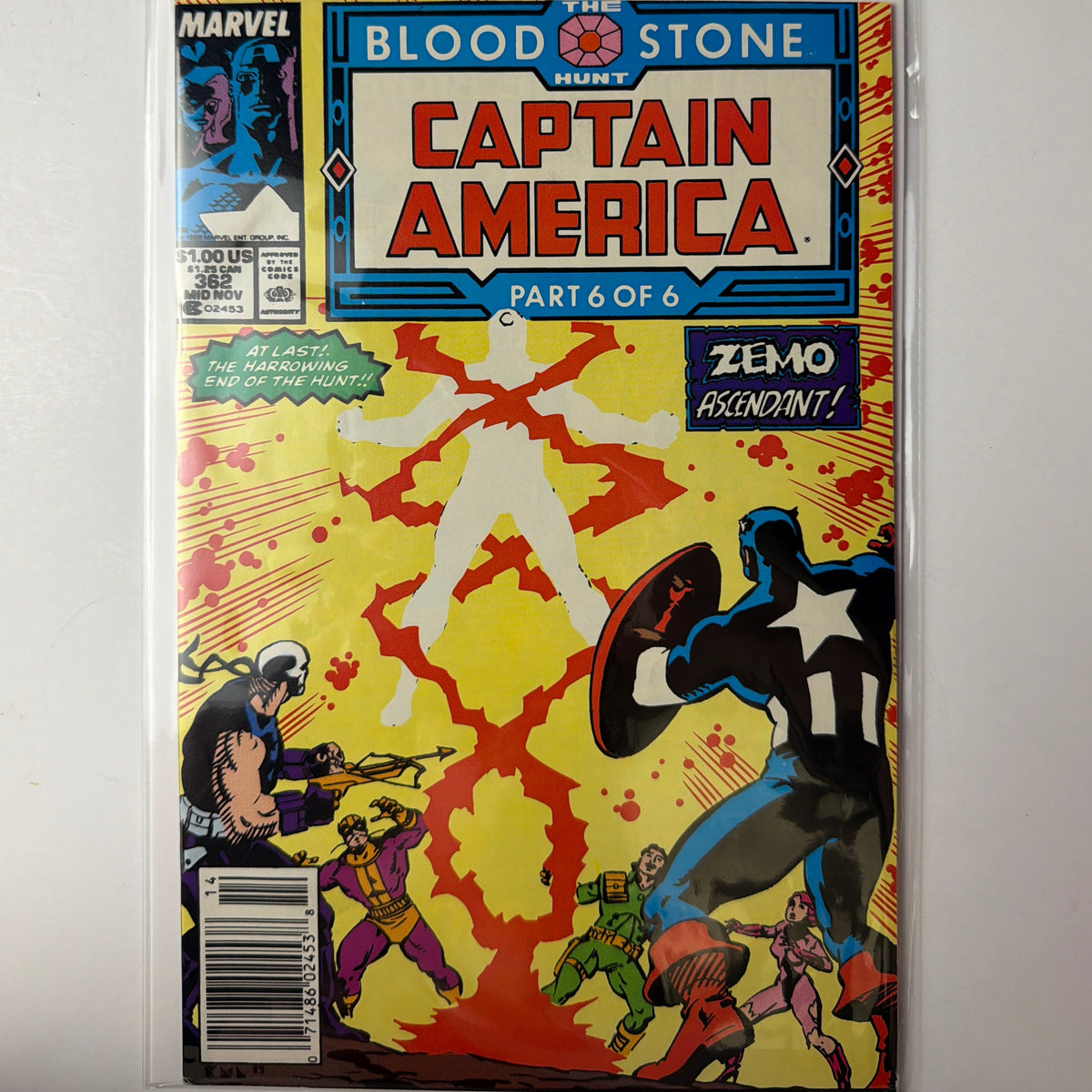 Captain America #362