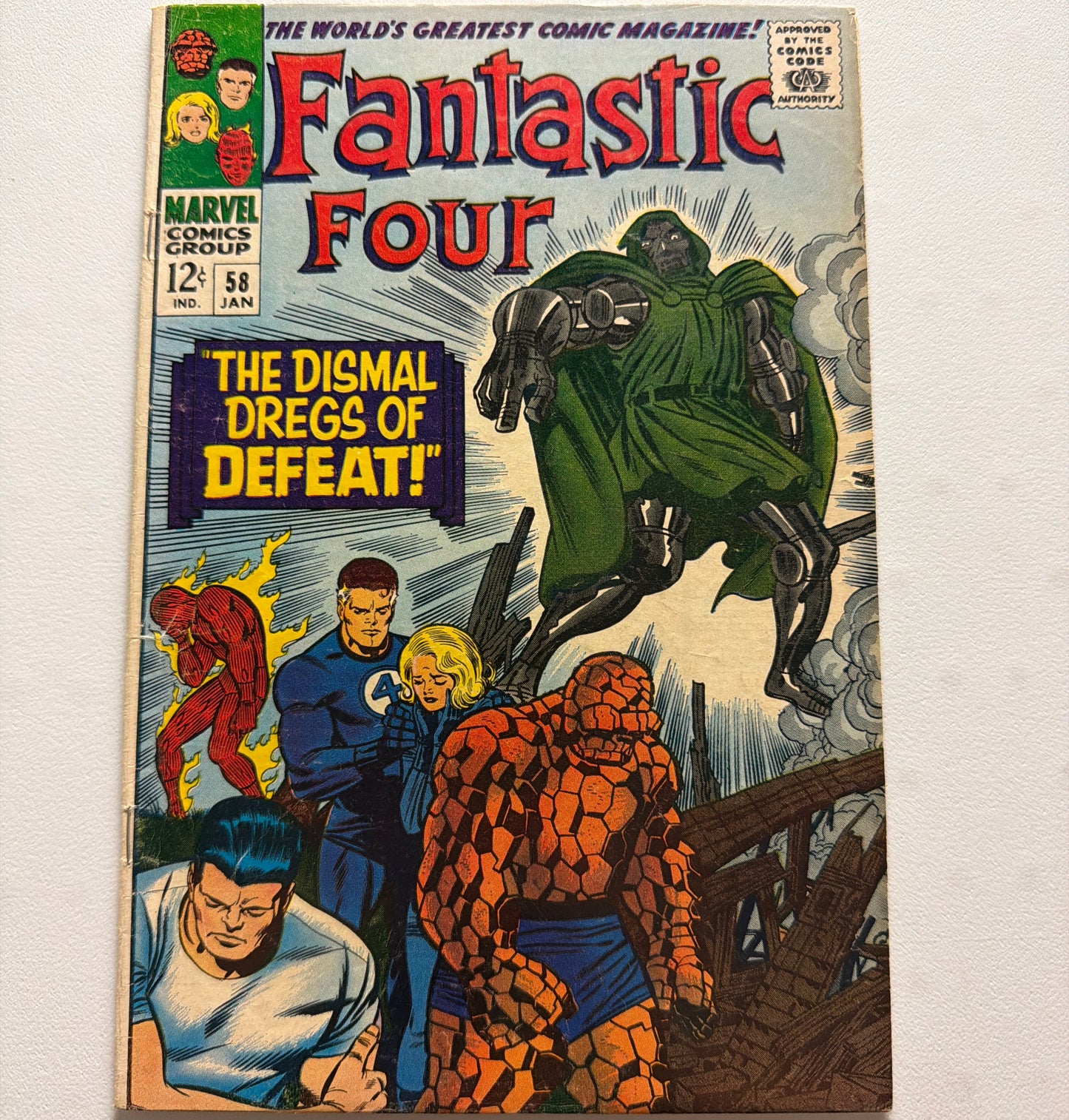 Fantastic Four #58 (VG/FN)