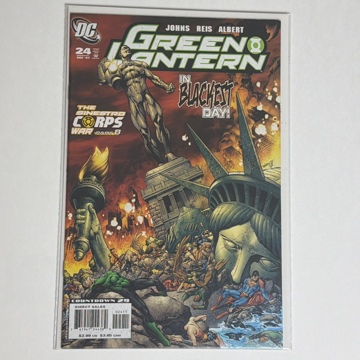 Green Lantern #24 Direct Edition