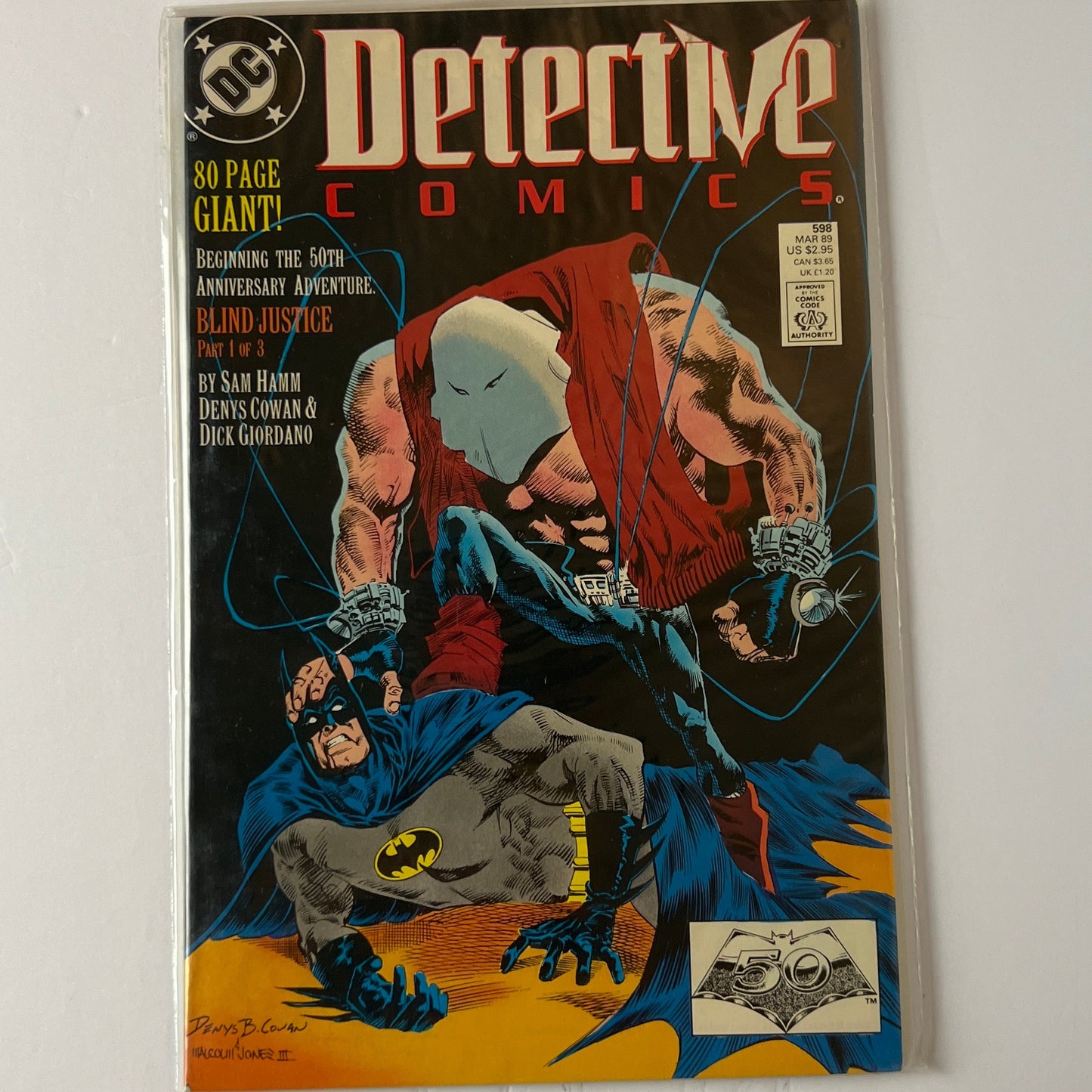 Detective comics #598