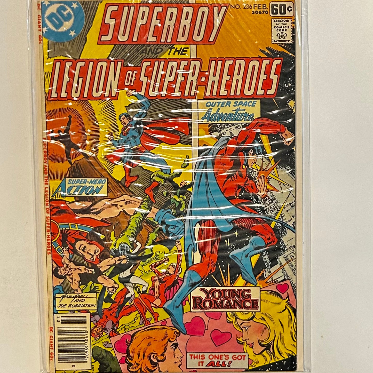 Superboy and the Legion of Superheroes #236 Newsstand
