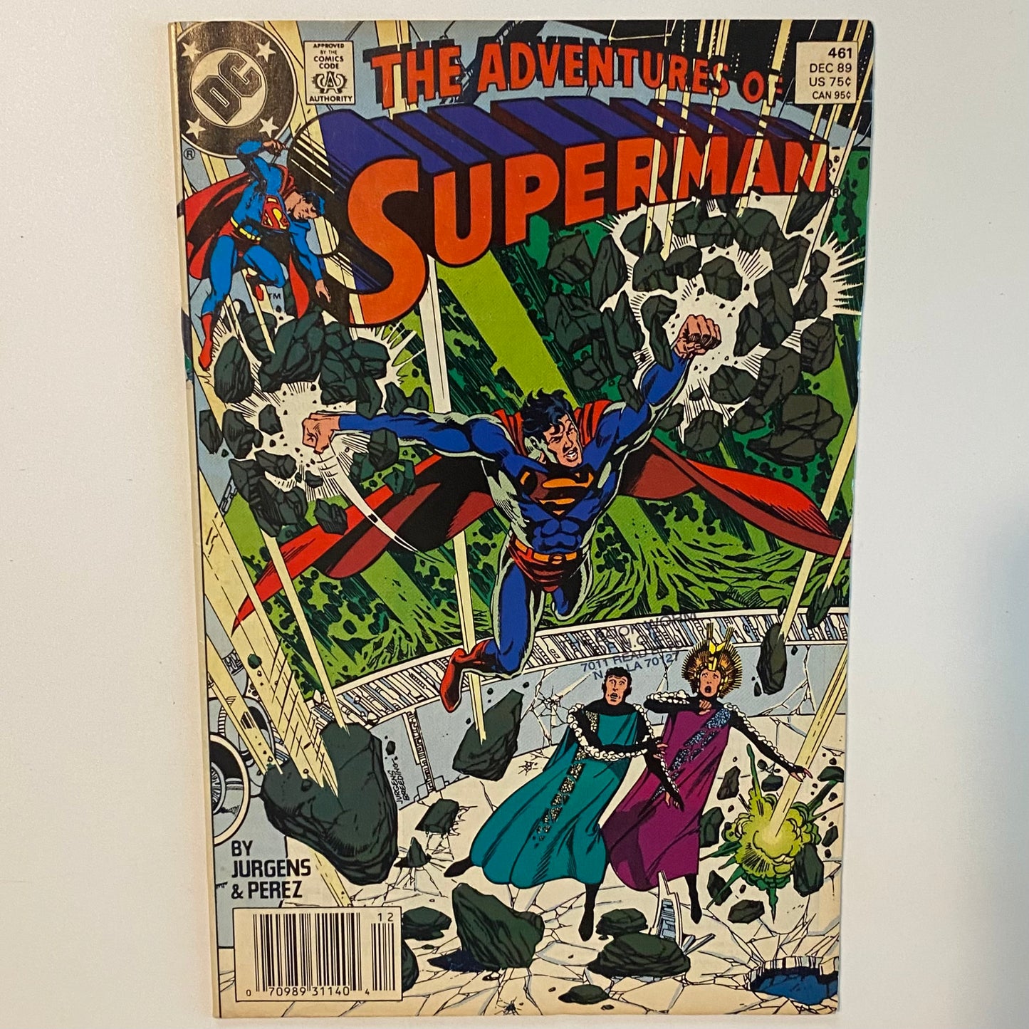 Superman #461 Newsstand