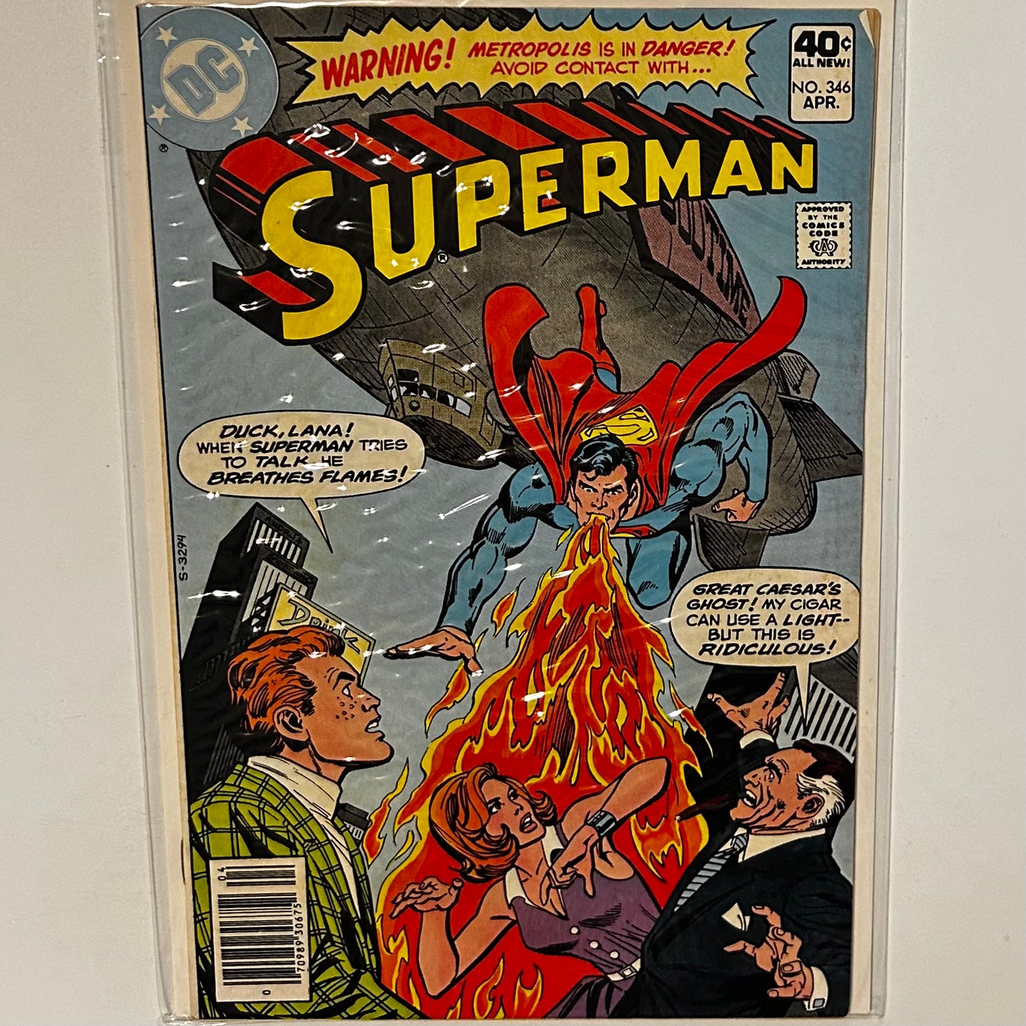 Superman #346 Newsstand