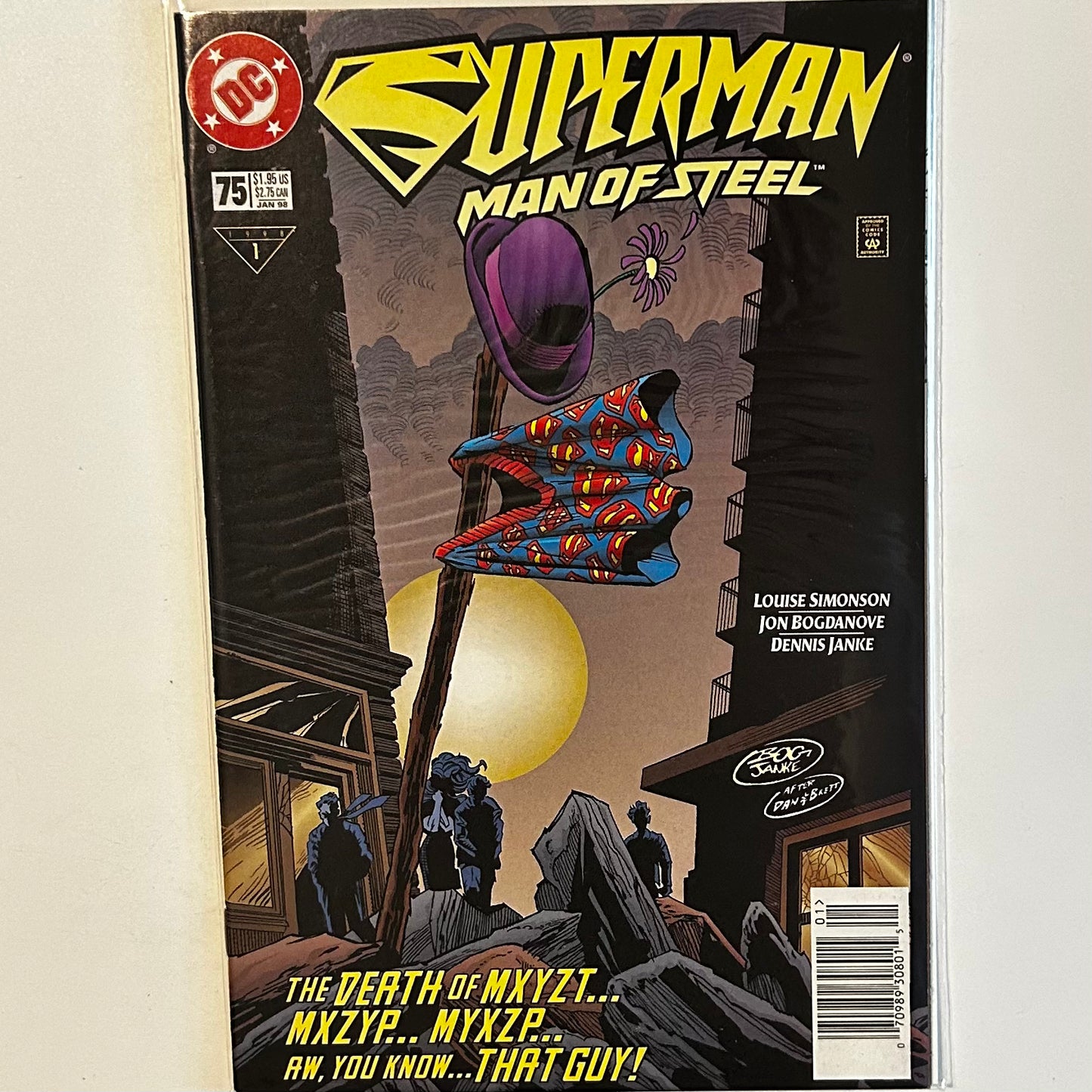 Superman Man of Steel #75 Newsstand