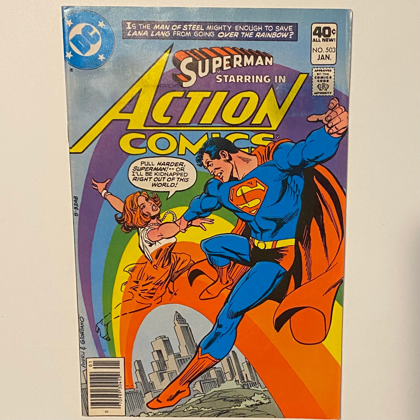 Action Comics #503 Newsstand