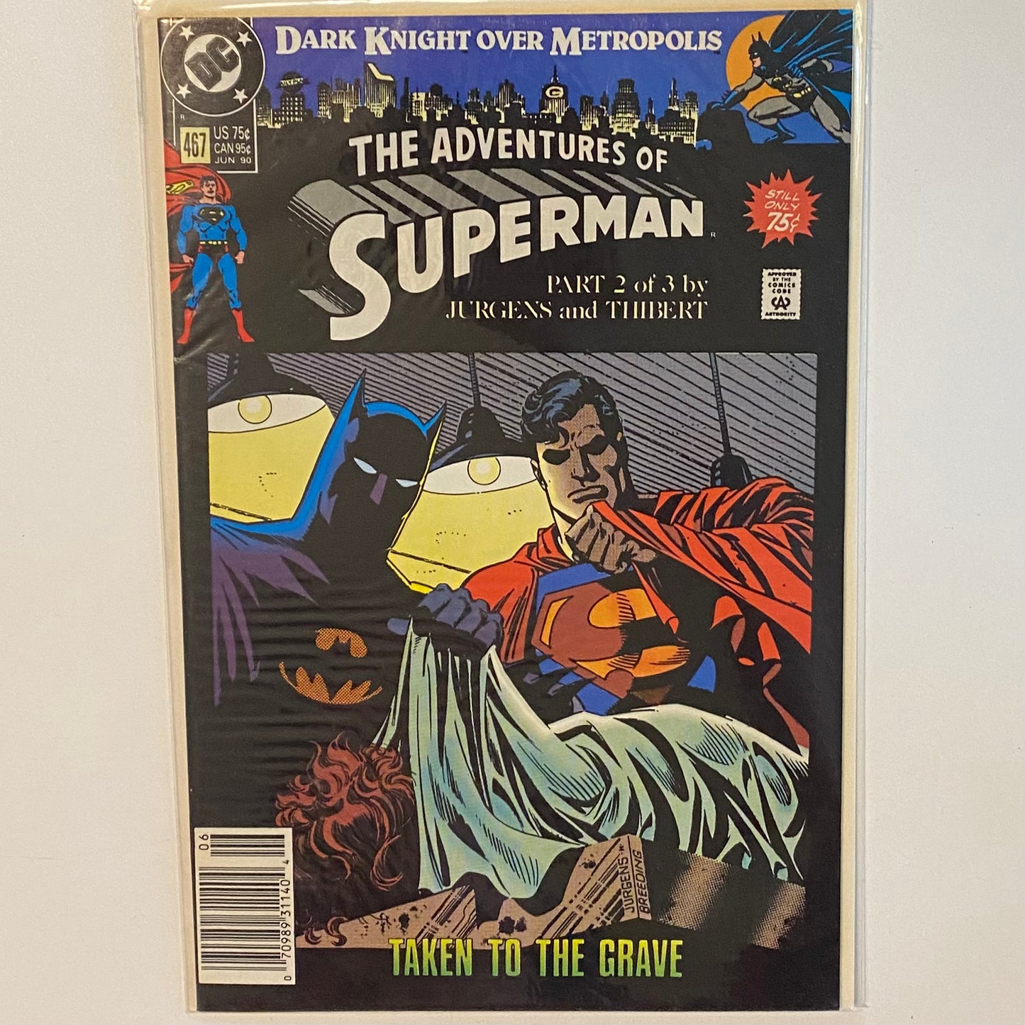 Superman #467 Newsstand