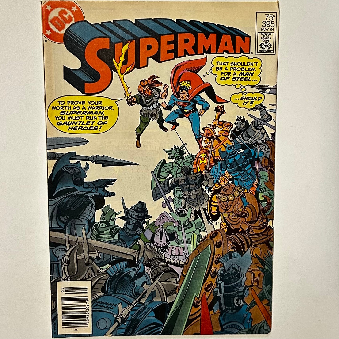 Superman #395 Newsstand