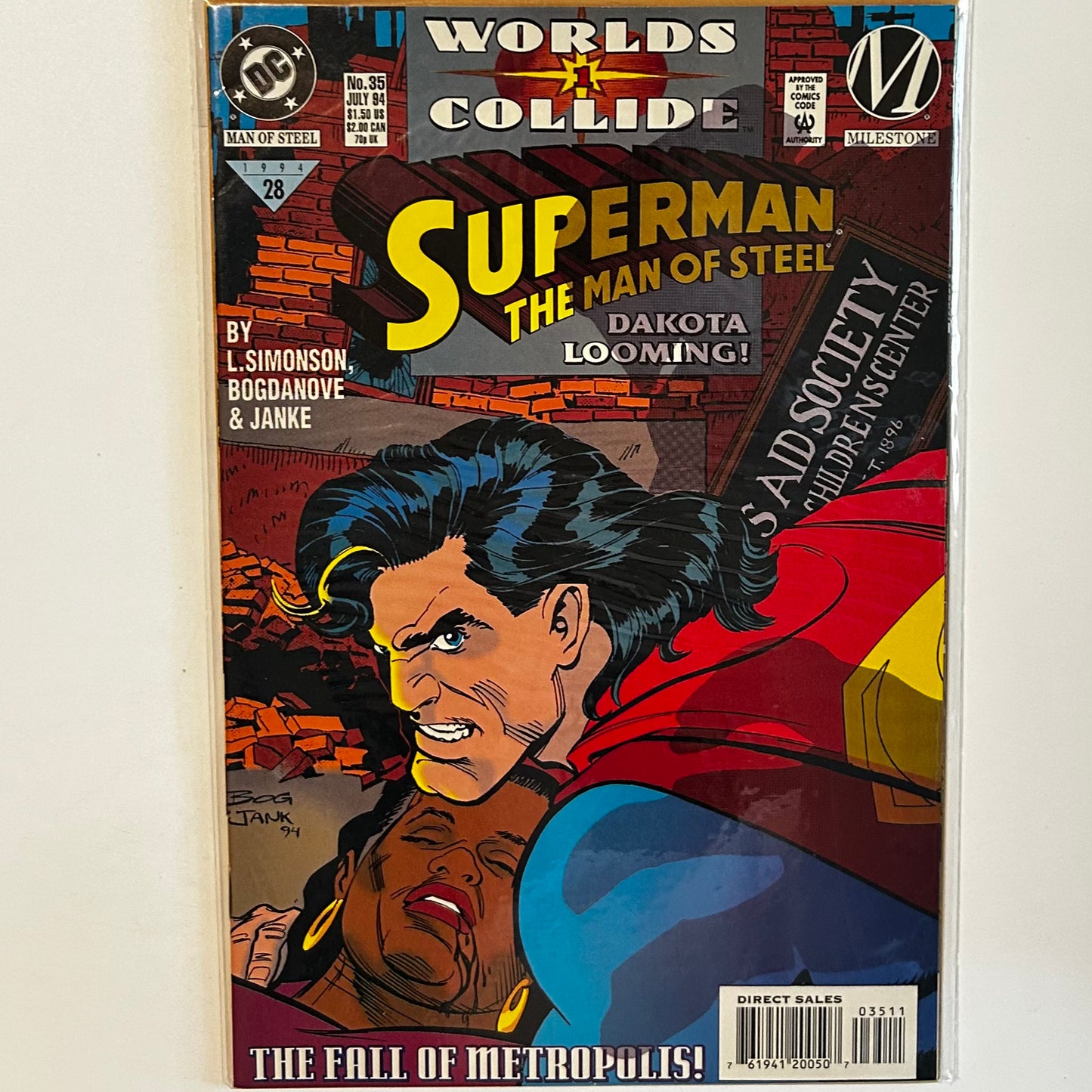 Superman Man of Steel #28