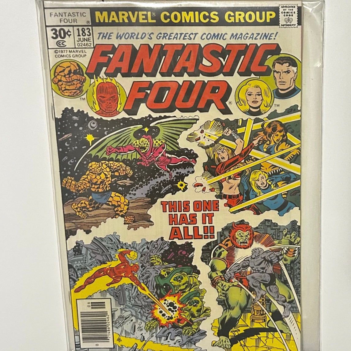 Fantastic Four #183 Newsstand
