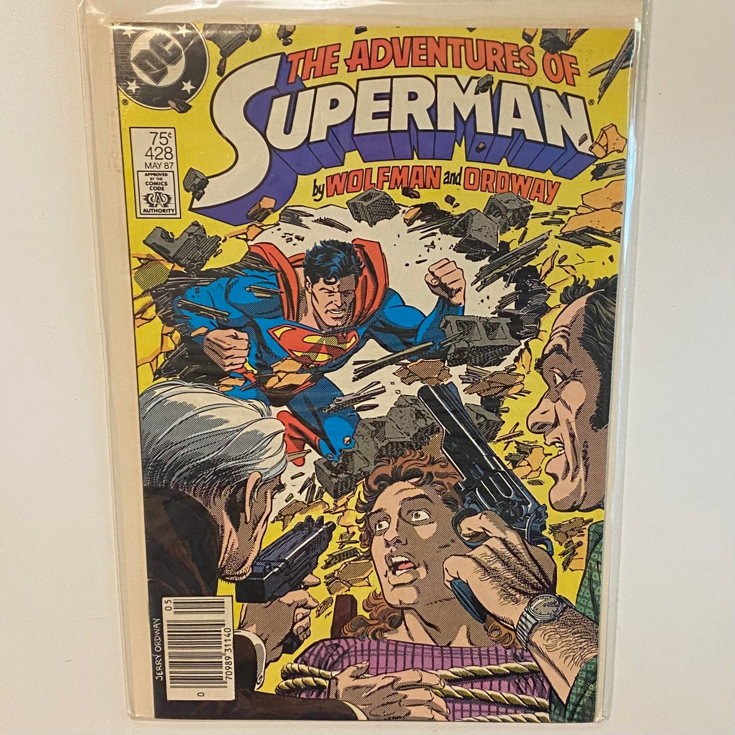 Superman #428 Newsstand