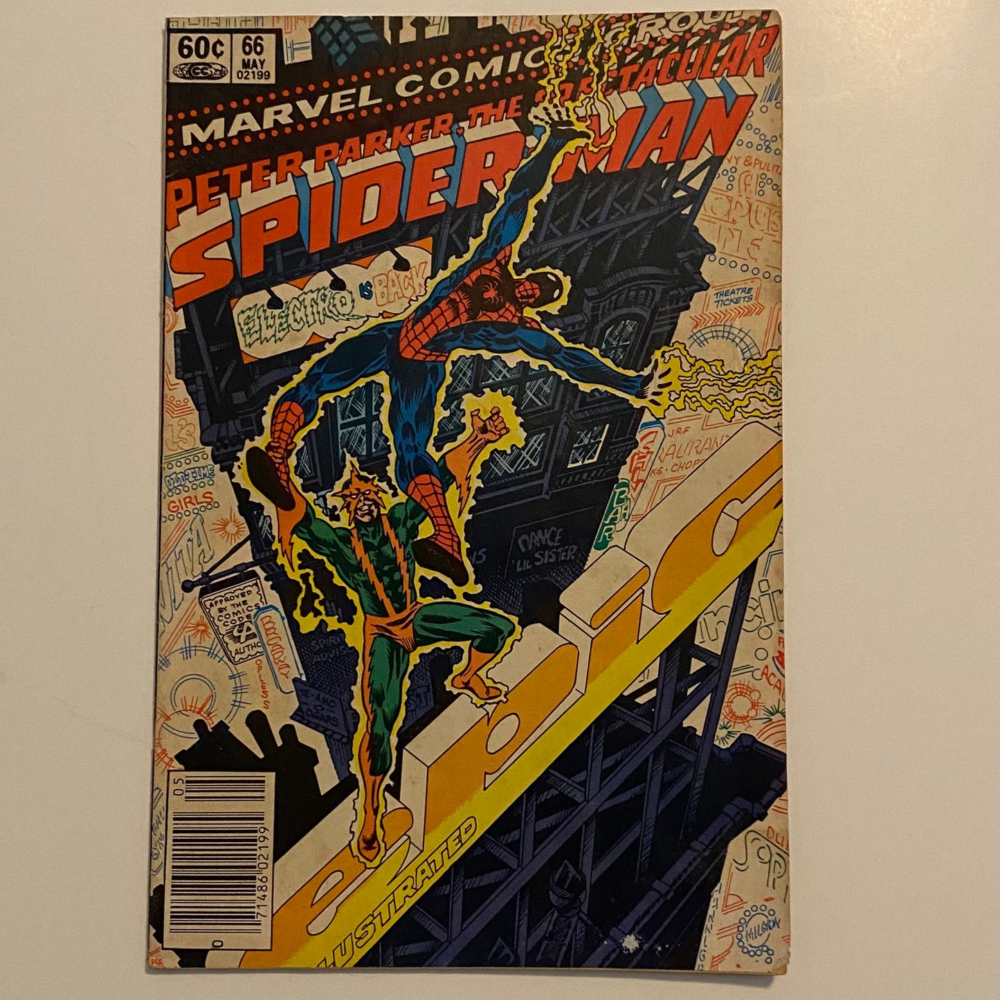 Peter Parker The Spectacular Spider-Man #66 Newsstand