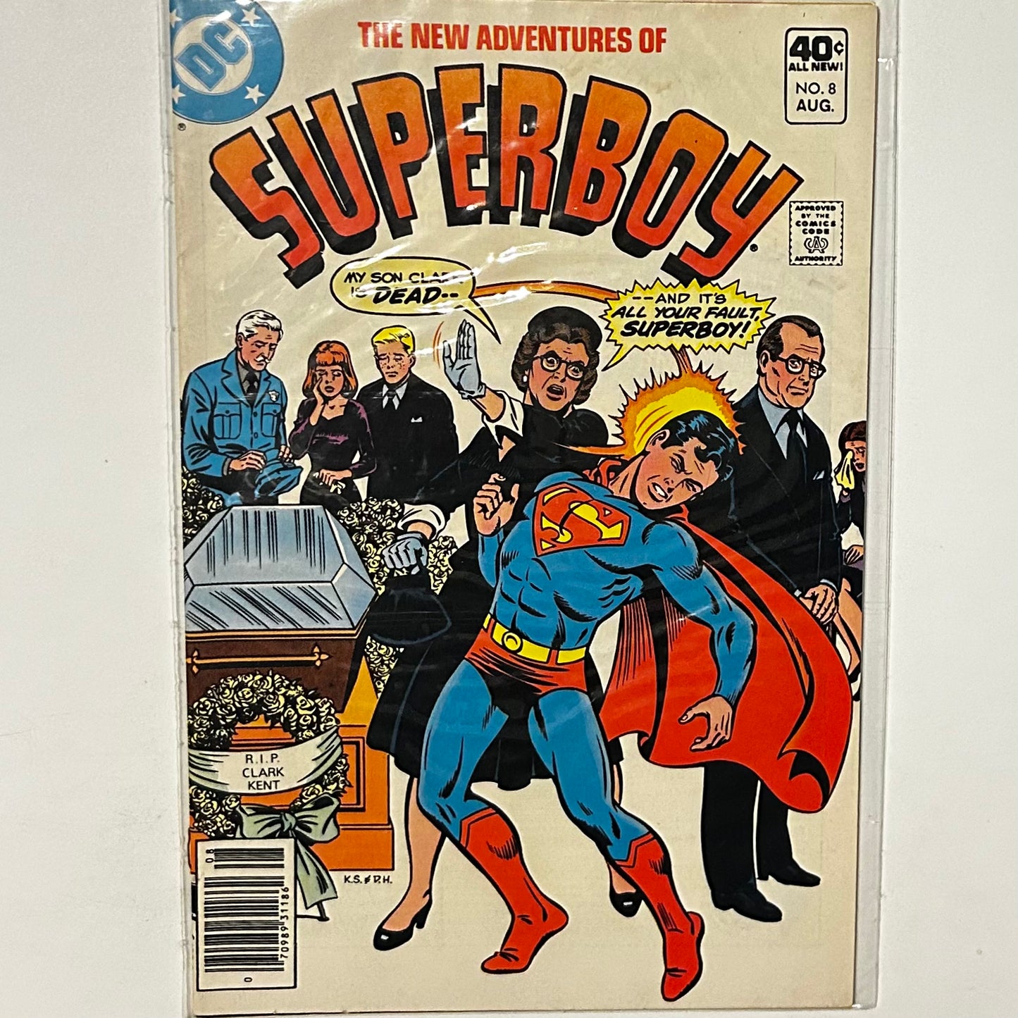 New Adventures of Superboy #8 Newsstand