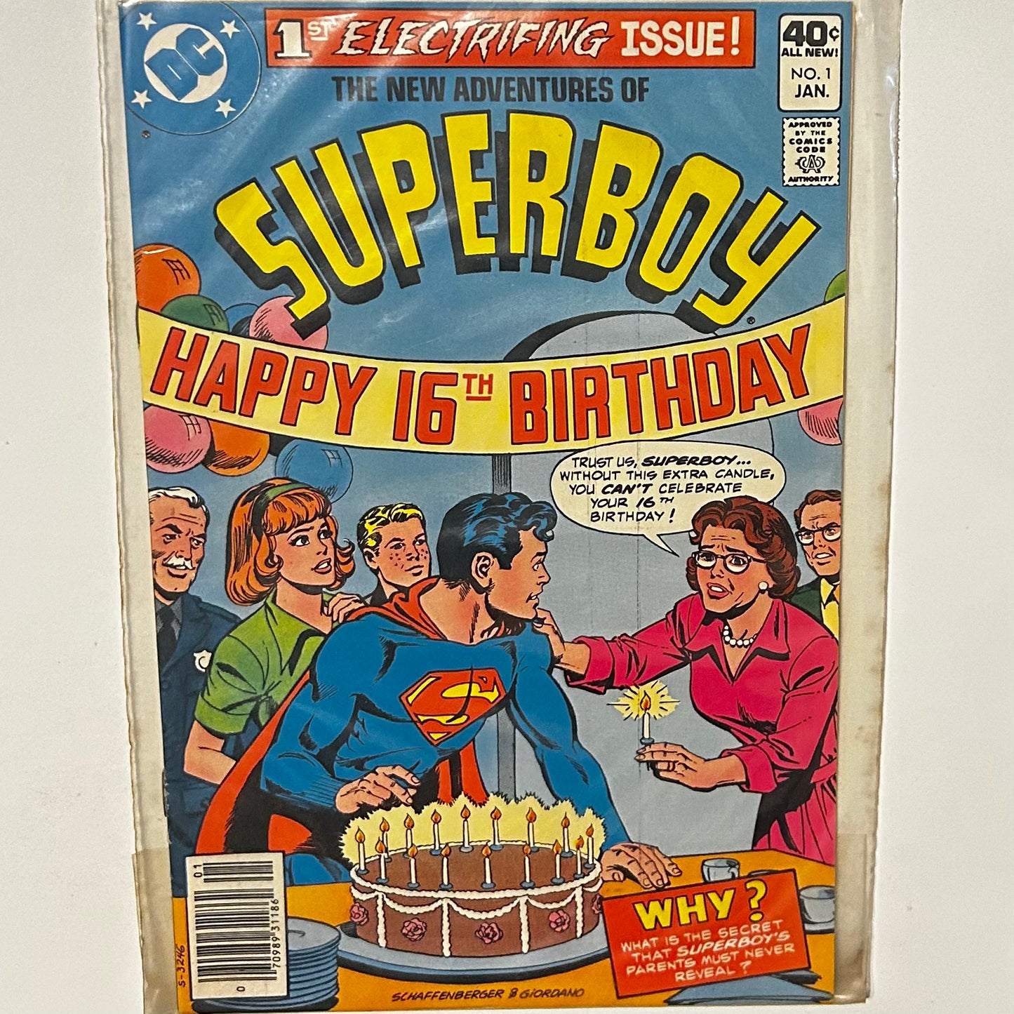 New Adventures of Superboy #1 Newsstand