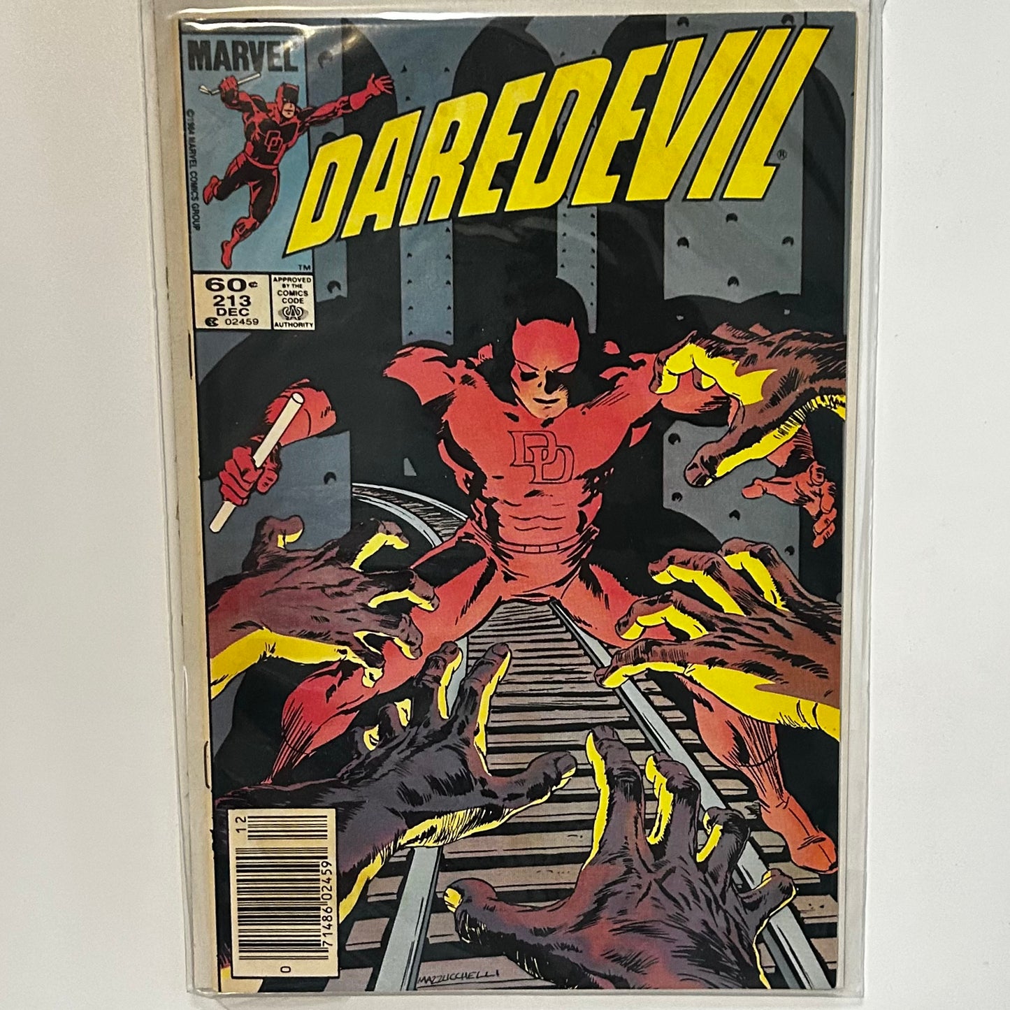 Daredevil #213 Newsstand
