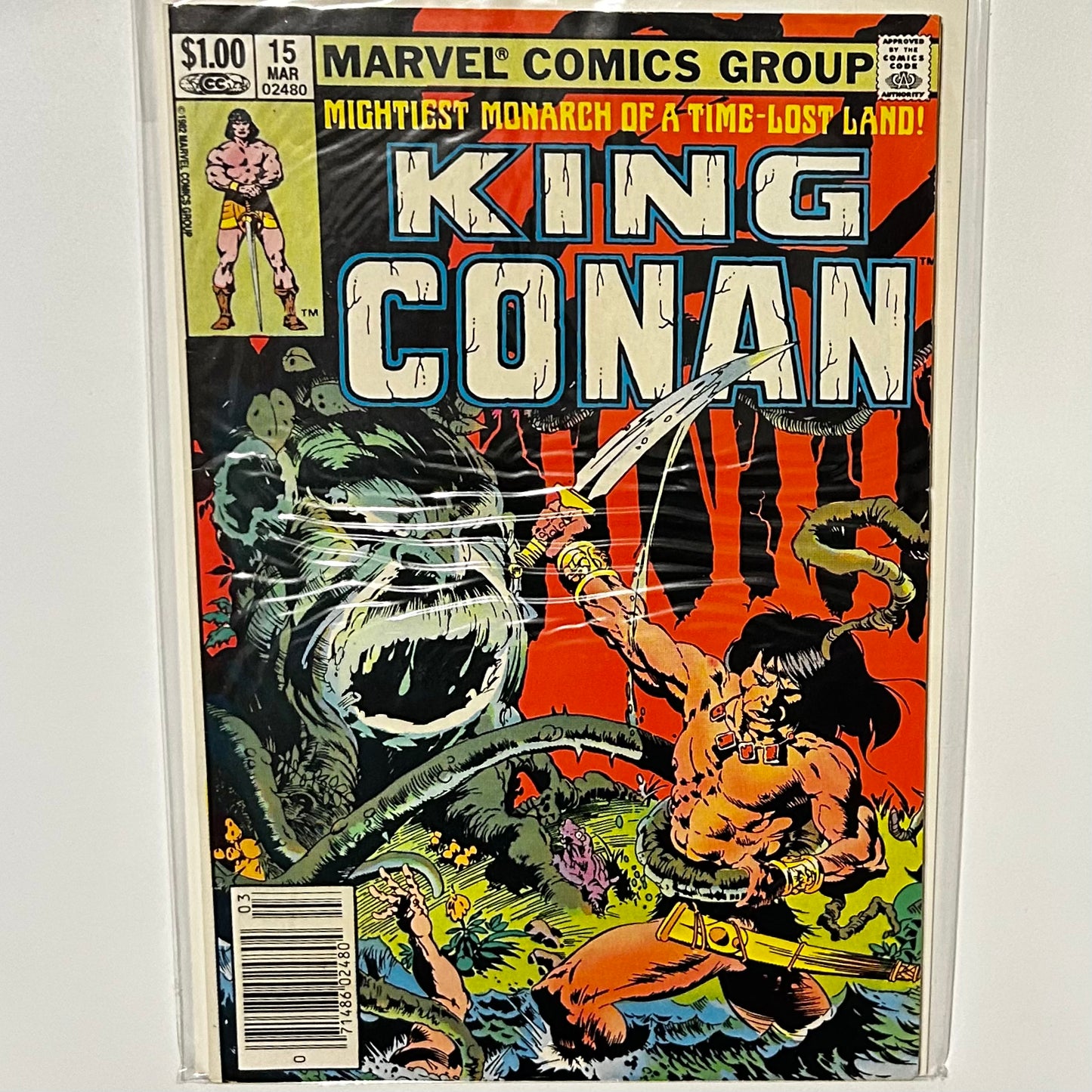 King Conan #15 Newsstand