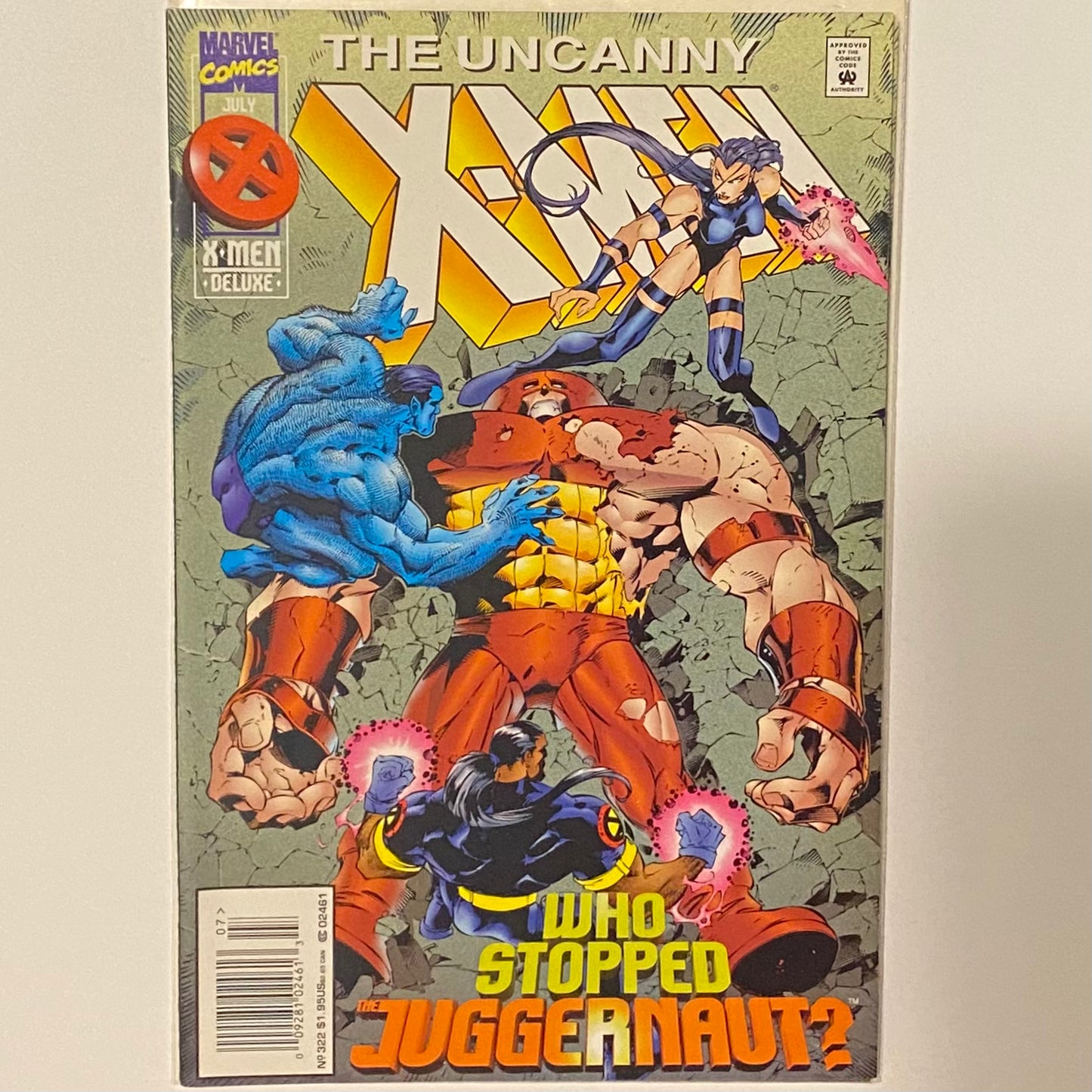 The Uncanny X-men #322 Newsstand