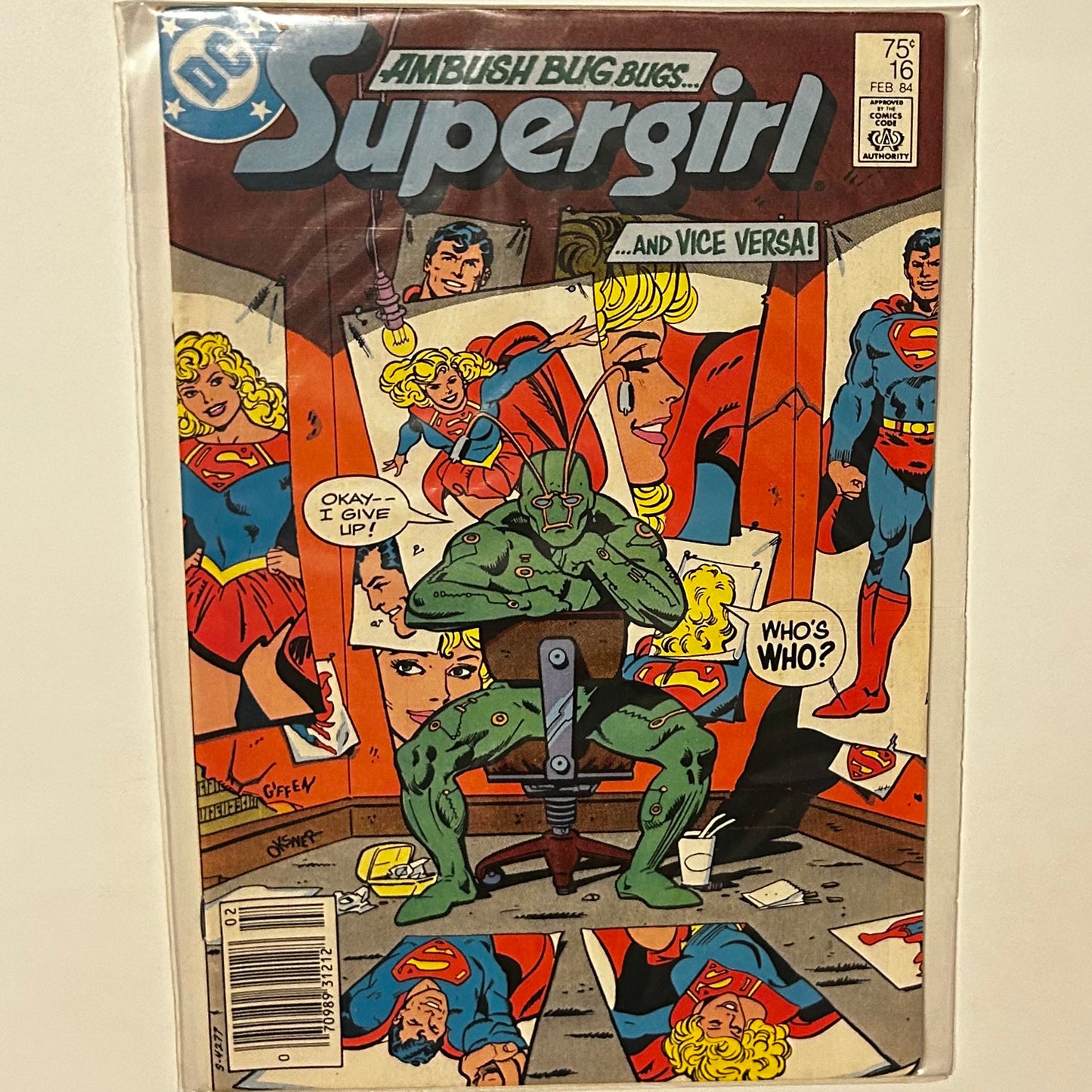 Supergirl 1984 #16 Newsstand
