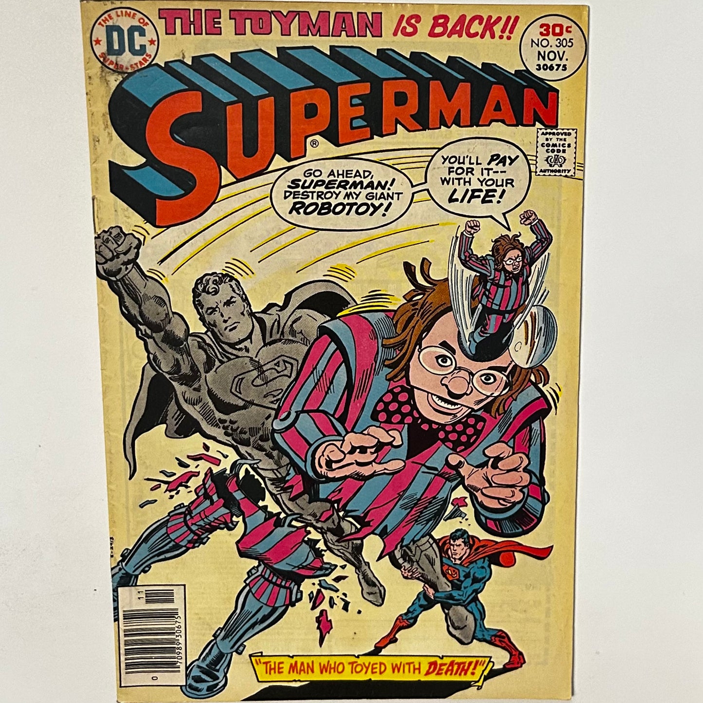 Superman #305 Newsstand