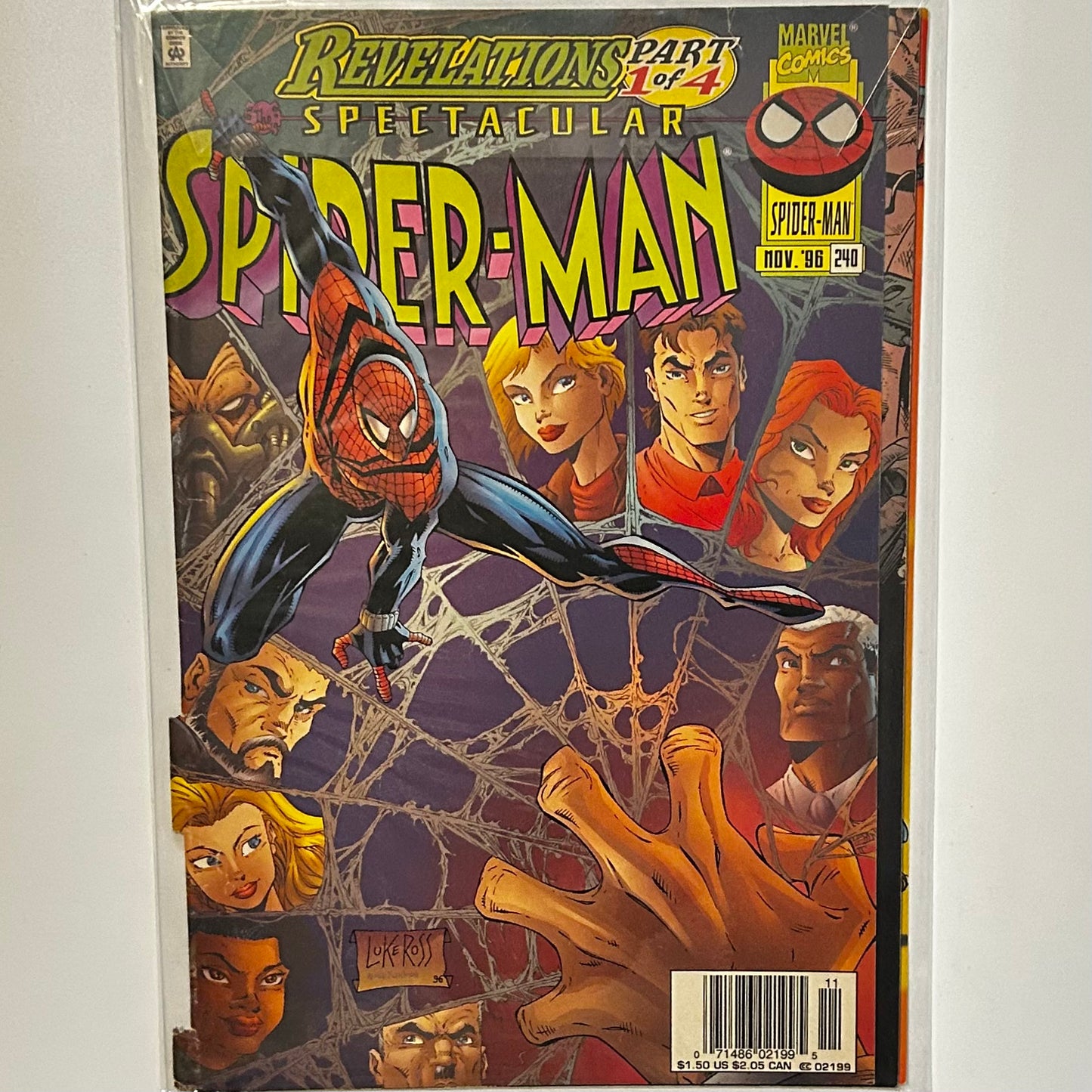 The Spectacular Spider-Man #240 Newsstand