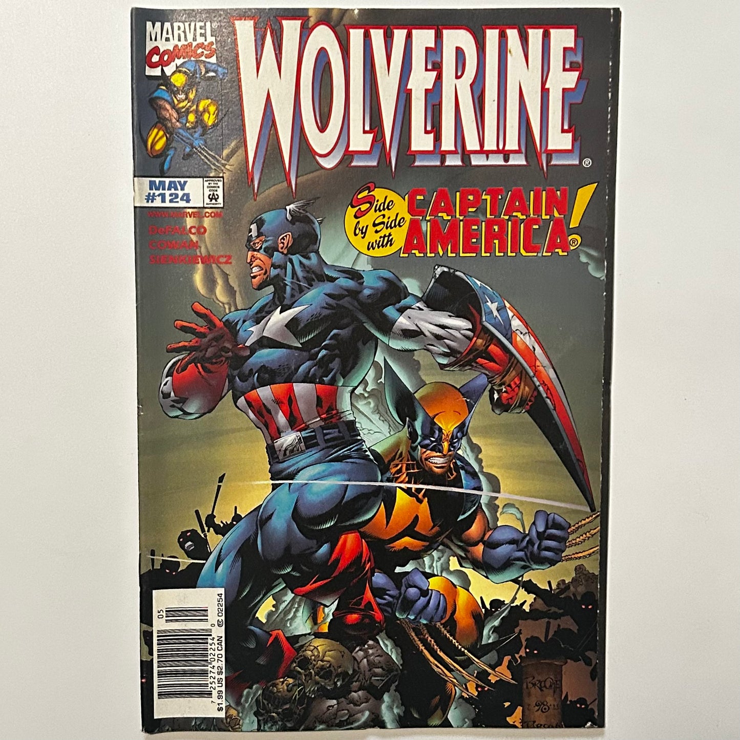 Wolverine #124 Newsstand