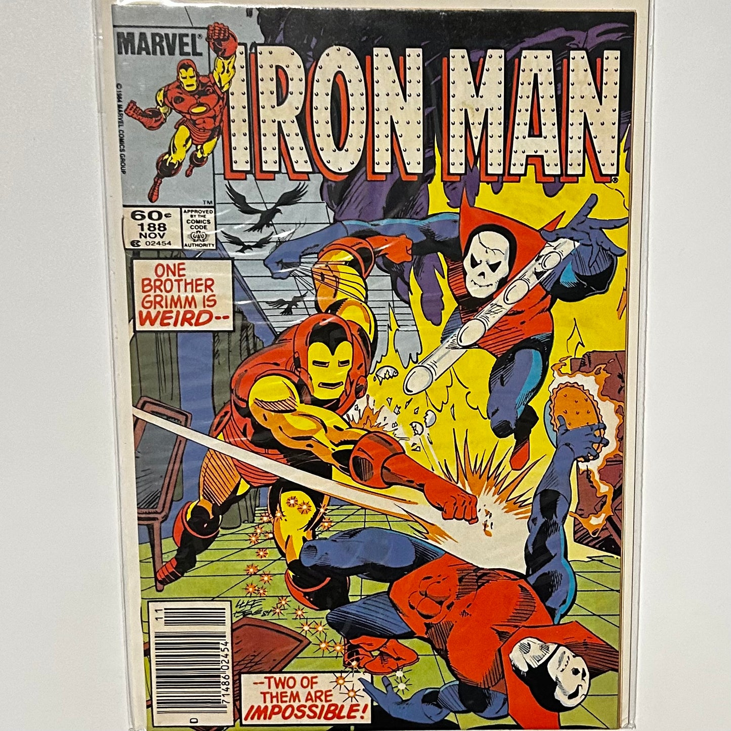 Iron Man #188 Newsstand