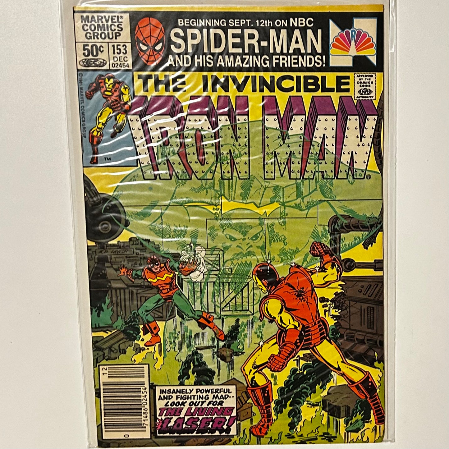 Iron Man #153 Newsstand