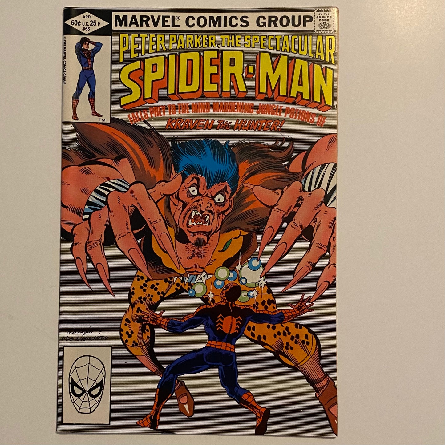 Peter Parker The Spectacular Spider-Man #65