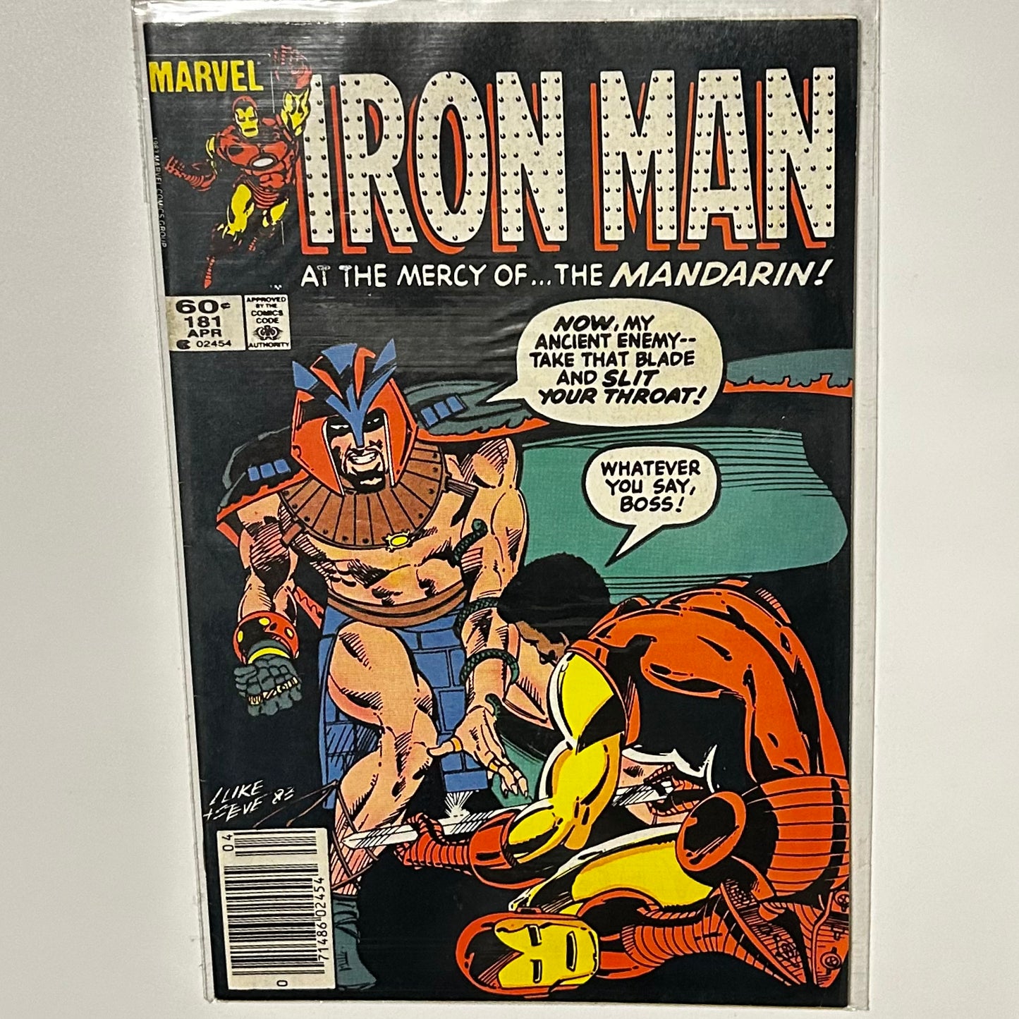 Iron Man #181 Newsstand